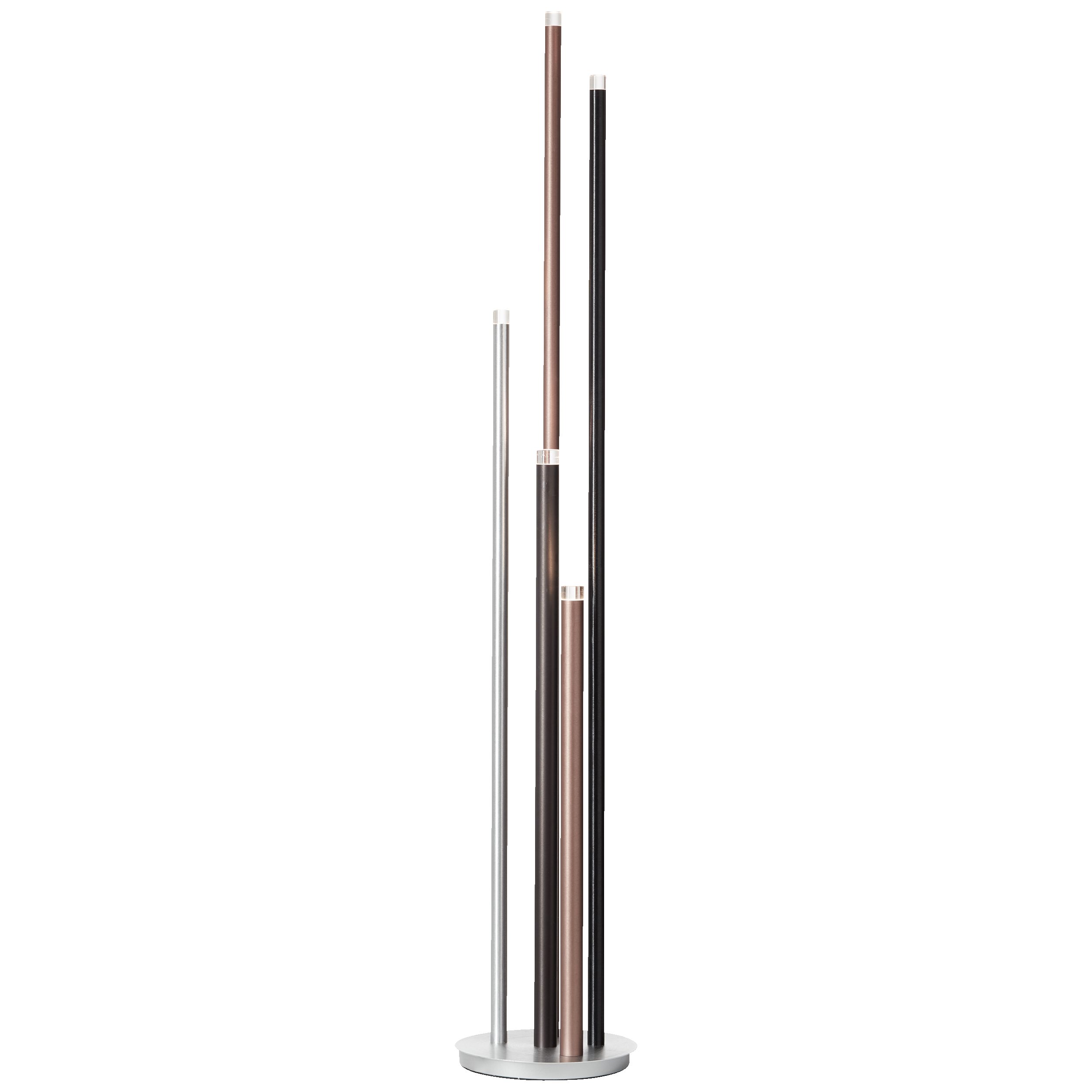 Lightbox Stehlampe, LED fest integriert, Warmweiß, LED Stehlampe, 155,3 cm Höhe, Ø 27,5 cm, 2200 lm, 3000 K, Fußdimmer