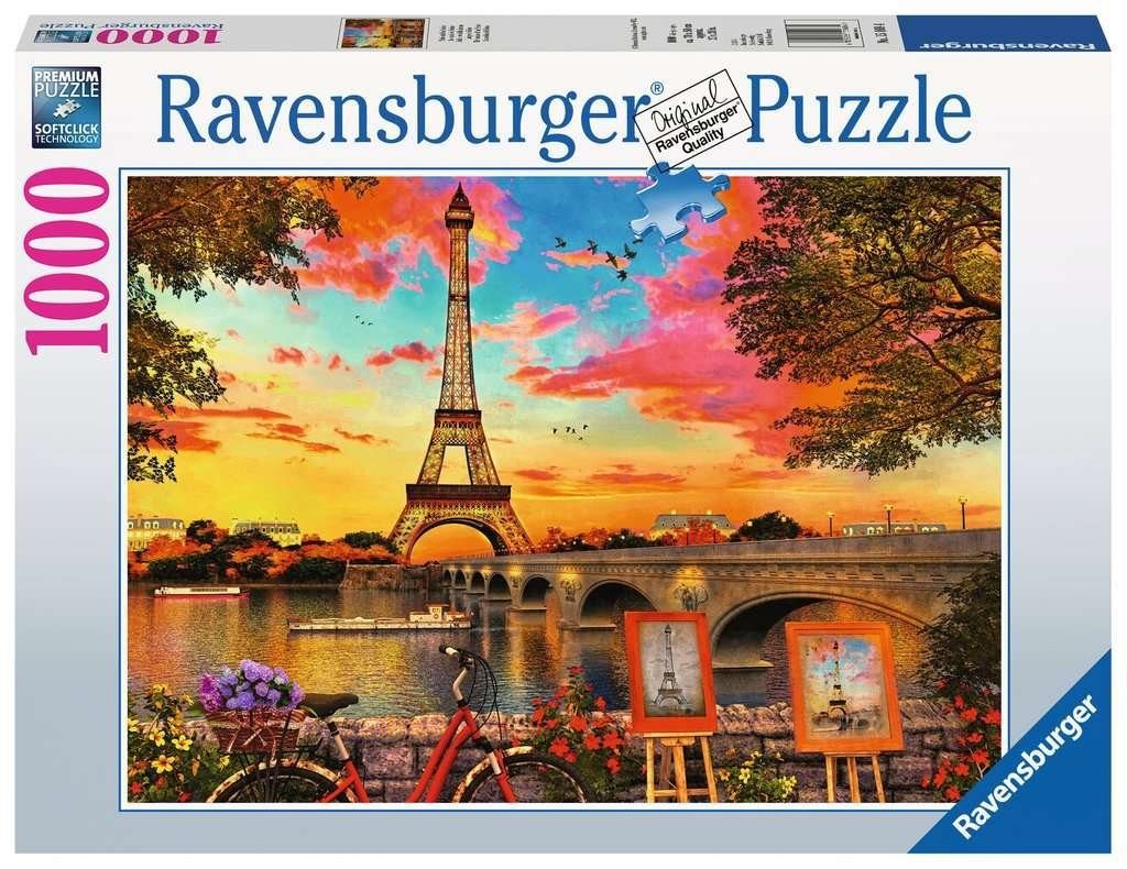 Ravensburger Puzzle Abendstimmung in Paris, Puzzleteile
