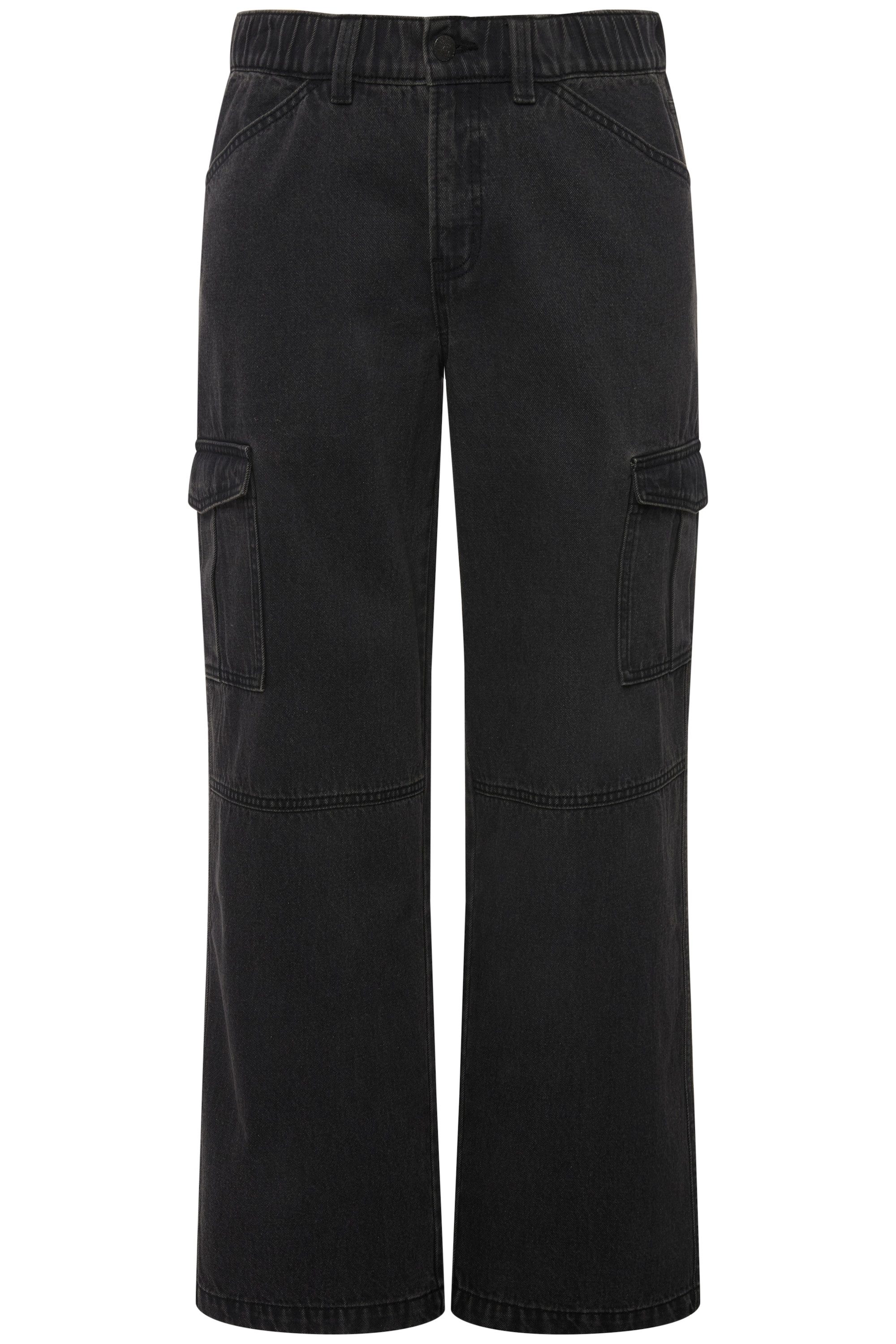 Ulla Popken 5-Pocket-Jeans Cargojeans Mandy weites günstig online kaufen
