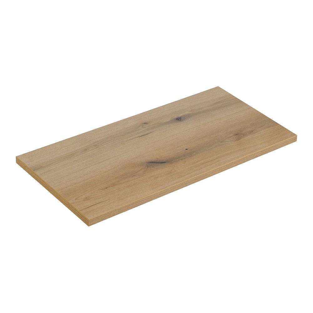 Lomadox Waschtischplatte NEWPORT-56-OAK, 90cm, in Eiche günstig online kaufen