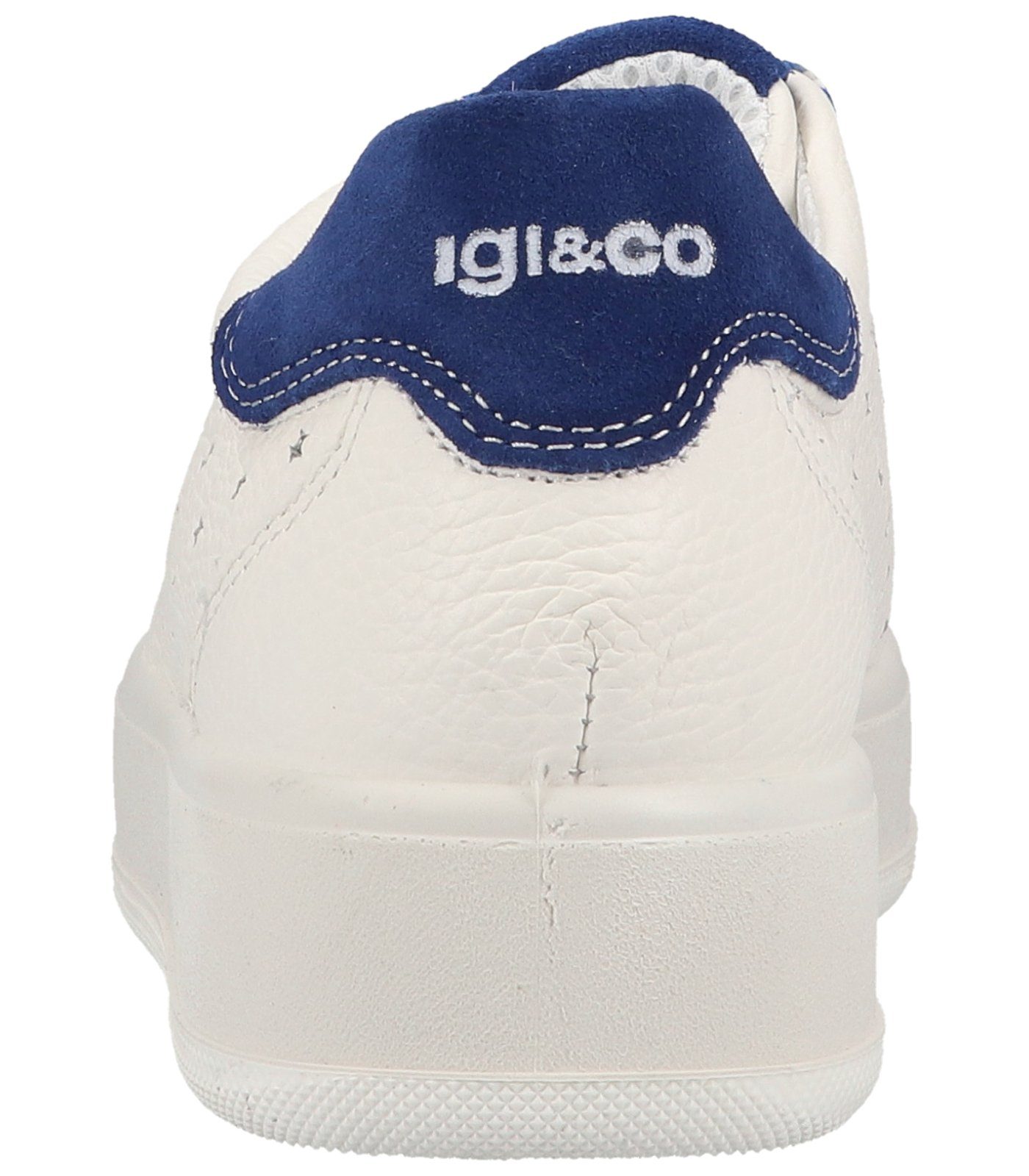 IGI & CO Sneaker Sneaker Weiß Blau Leder