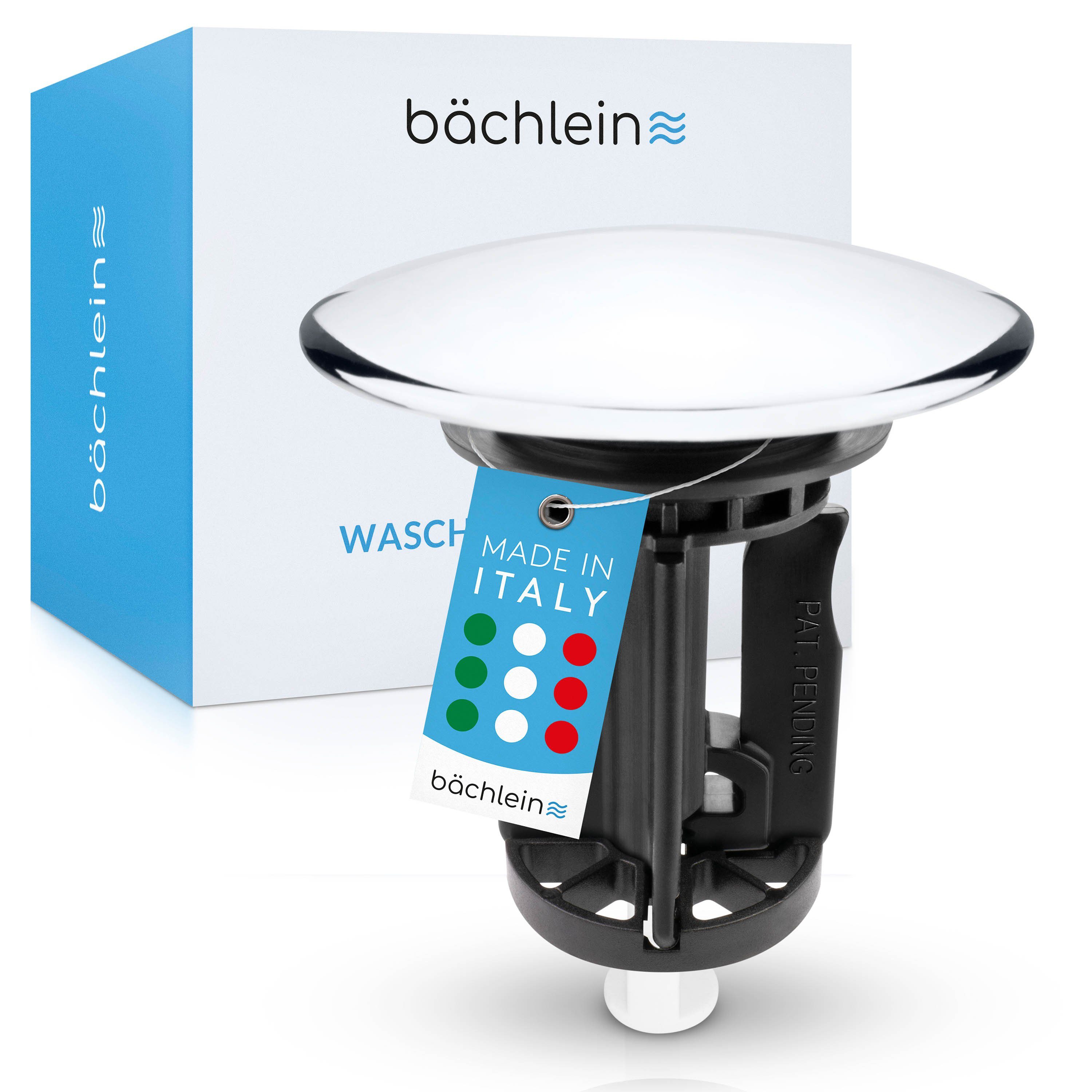 Bächlein Waschbeckenstöpsel Stöpsel Ø 4 cm für Waschbecken mit Exzenterverschluss und 40 mm Ablauf, Ø 6 cm, Ø 4cm, Ø 6 cm