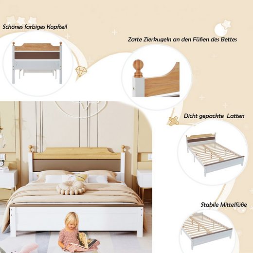 HAUSS SPLOE Holzbett Doppelbett Holzbett Bettrahmen - tolles Design