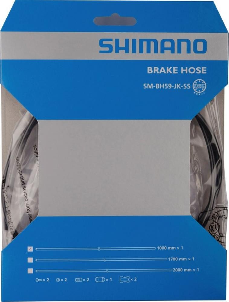 Shimano Scheibenbremse SHIMANO Bremsleitung SM-BH59-JK 1000mm - Bremsleitung für Radsportler