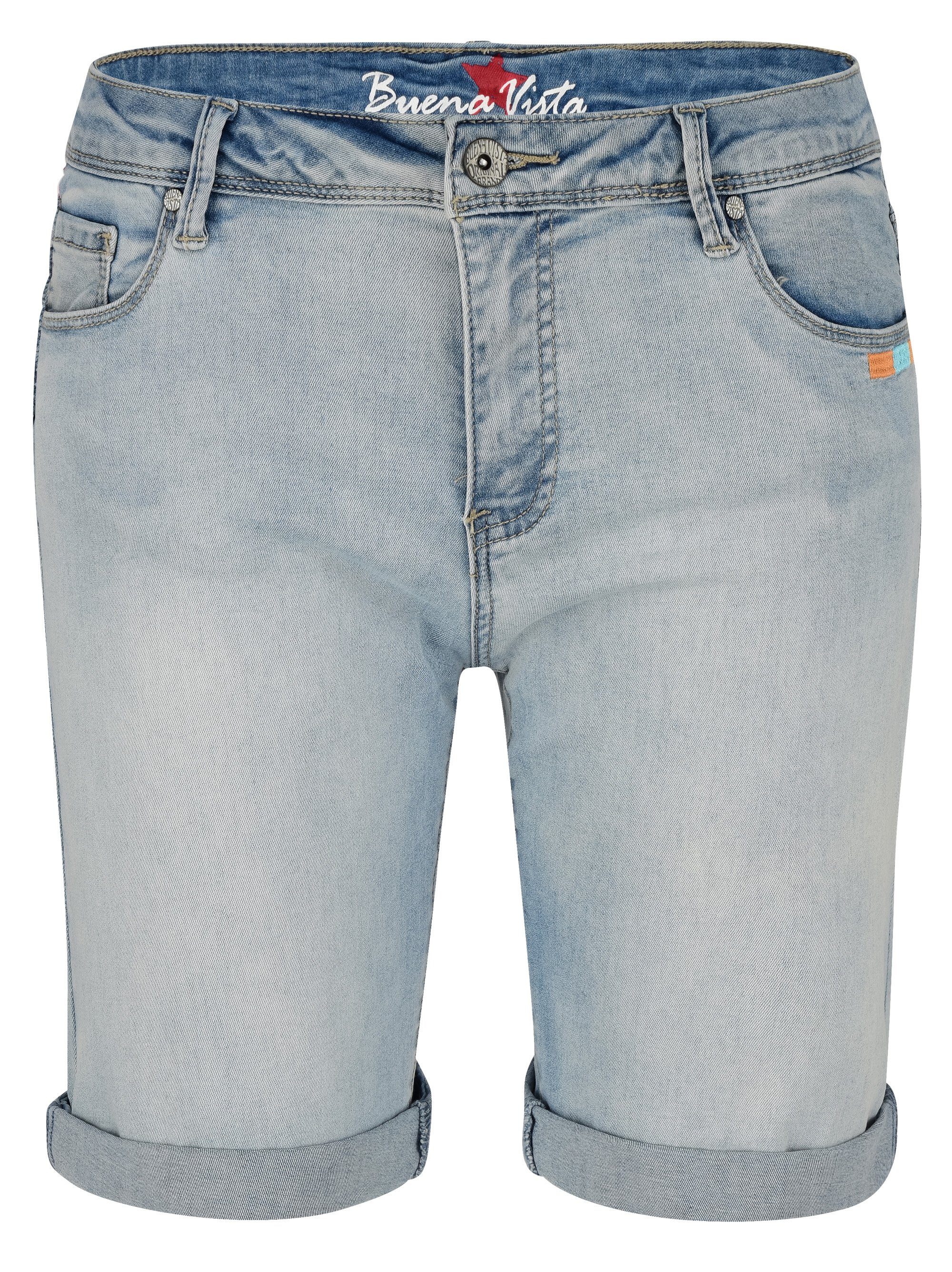 SHORT dirty Stretch stone BUENA Buena 212.2928 2104 - J5706 Stretch-Jeans PAULINA Vista VISTA