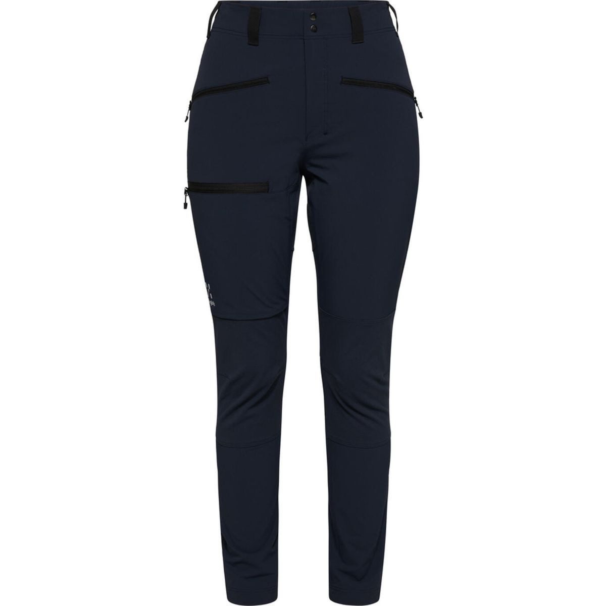 Haglöfs Outdoorhose Mid Slim Pant Women Technische Wanderhose für Damen aus recyceltem Material, langlebig