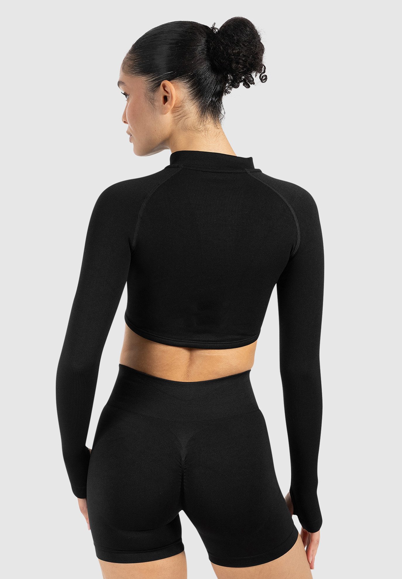 Smilodox Outdoorjacke Harly, Seamless Cropped Trainingsjacke, Reißverschlus günstig online kaufen