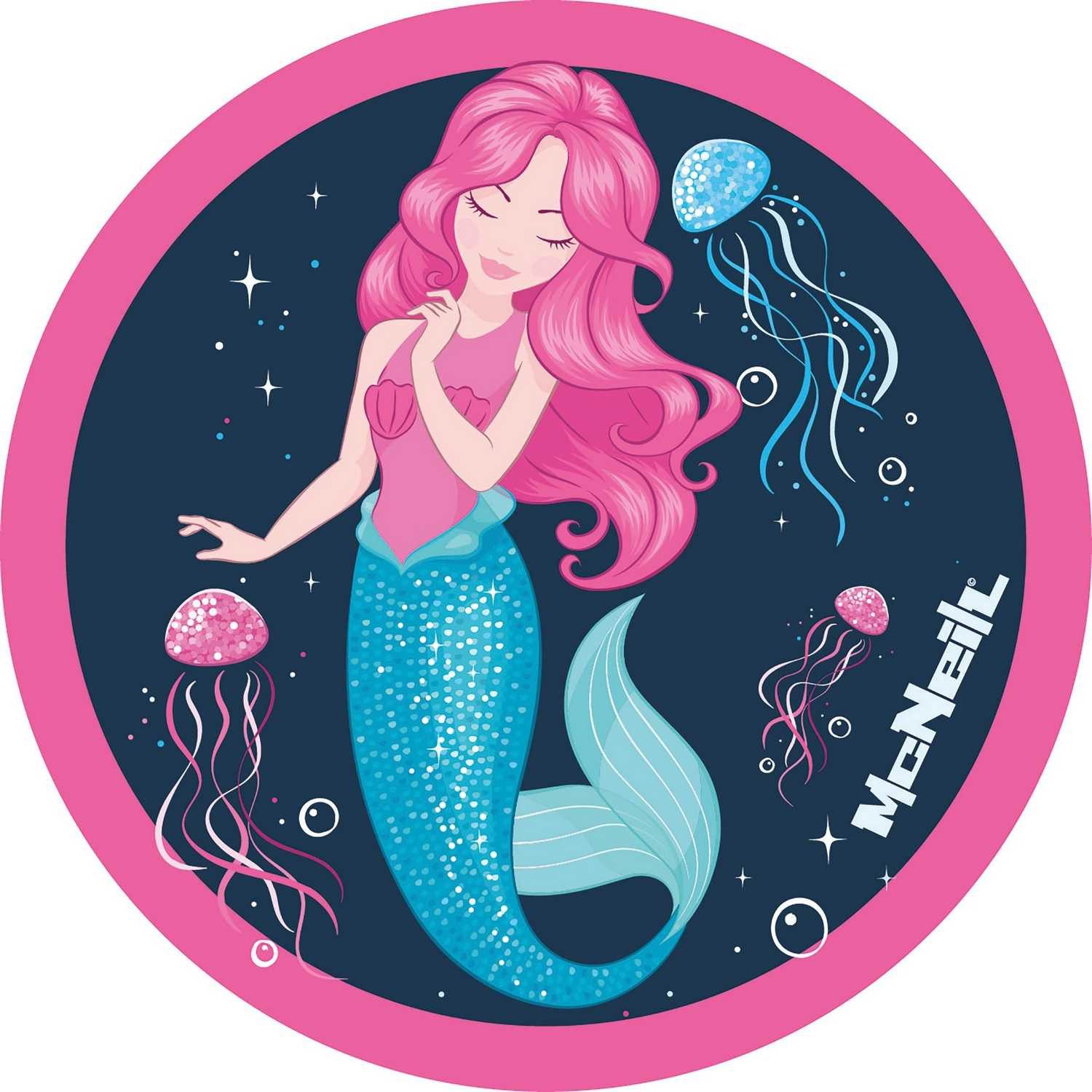 McNeill Schulranzen-Patch McAddys zu Schulranzen Meerjungfrau pink, Polyester