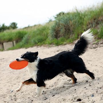 TRIXIE Wasserspielzeug Dog Disc, thermoplastisches Gummi (TPR), Durchmesser: 22 cm