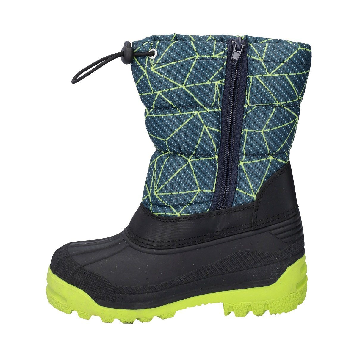 CMP Sneewy Snow Boot (Überschuh ist wasserdicht) blaugrün Kinder Winterstiefel – Bild 5 von 5