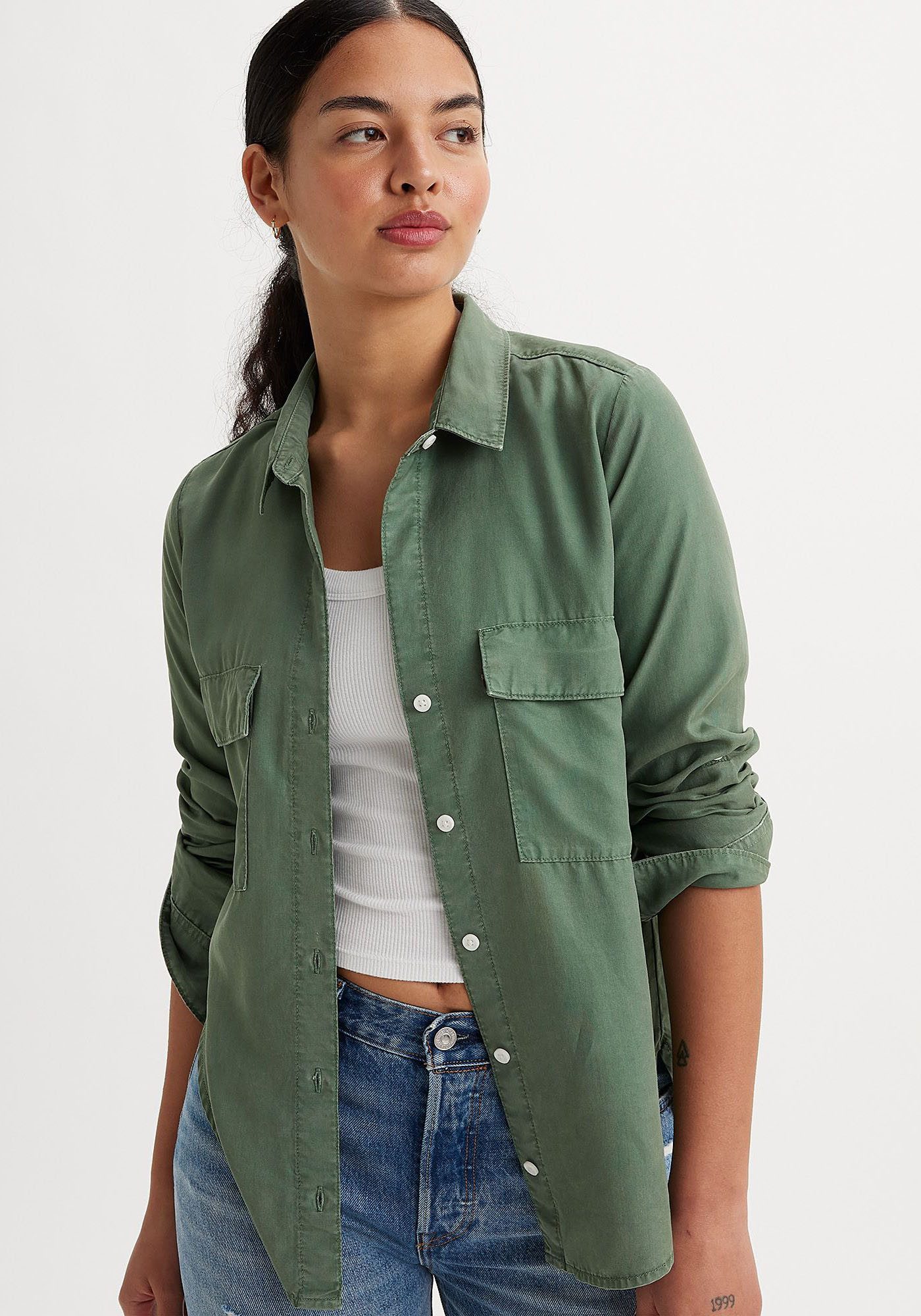Levi's® Hemdbluse DOREEN UTILITY SHIRT RE in gewaschener Optik günstig online kaufen