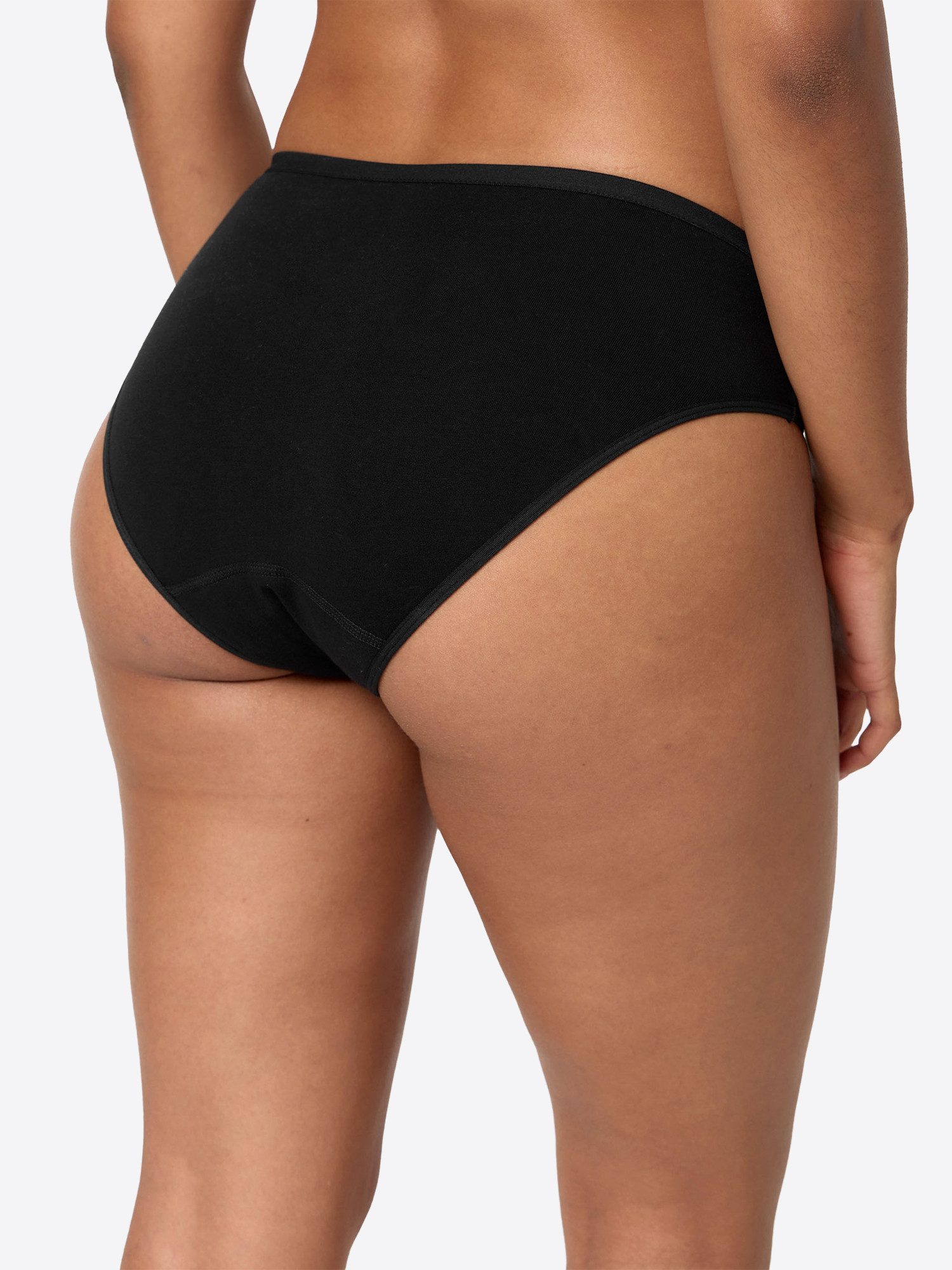 Nur Die Periodenslip Protection Trio Panty mittelstark extrastark (3-St) Menstruationsslip, waschbar, Periodenpanty