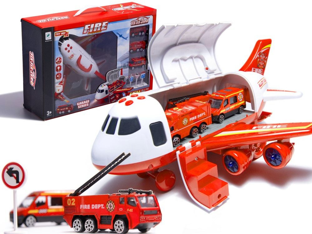 LA CUTE Spielzeug-Flugzeug Flugzeugtransporter-Set: Hoch in günstig online kaufen