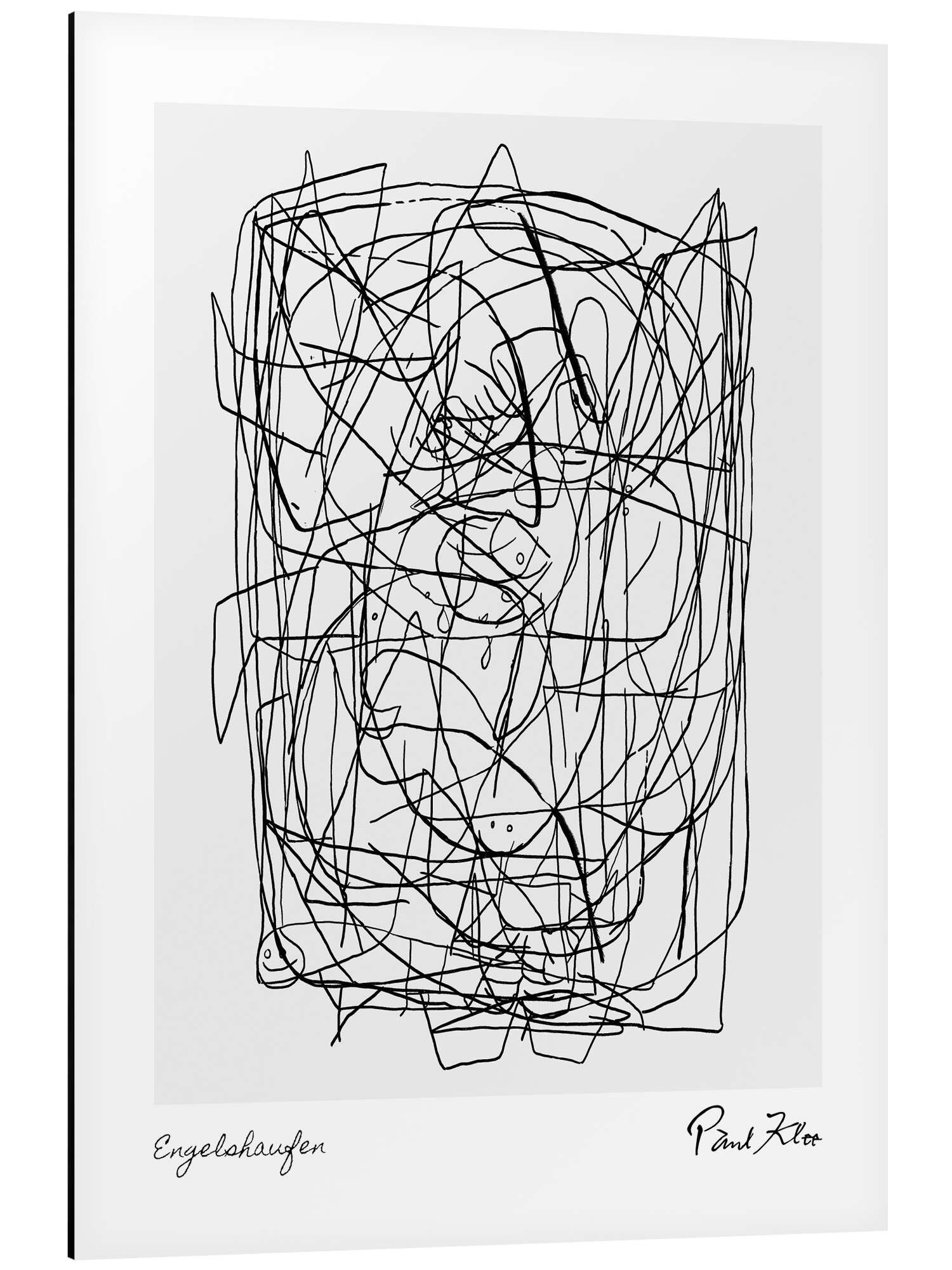 Alu-Dibond-Druck Paul Klee