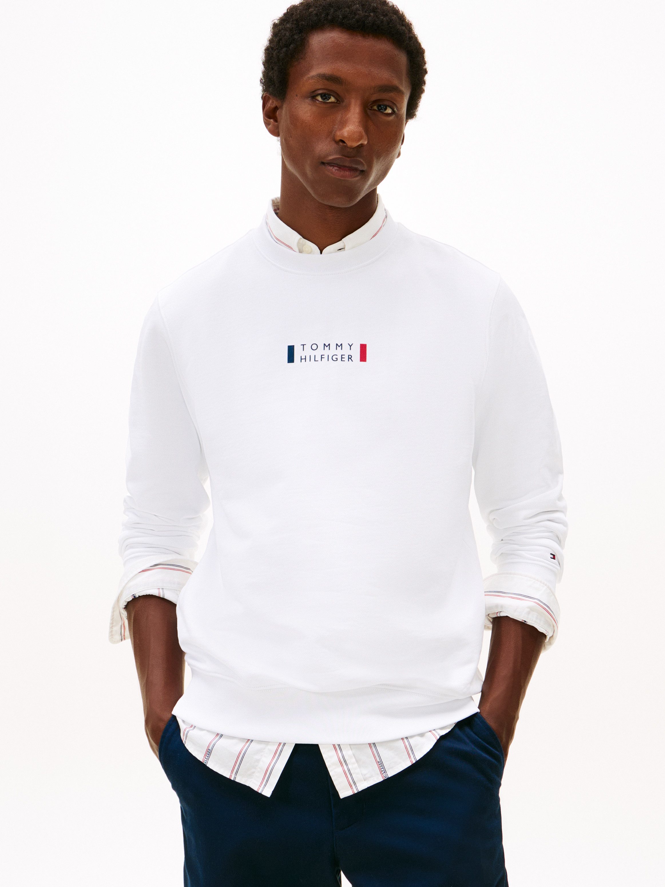 Tommy Hilfiger Sweatshirt BRAND LOVE regular fit, Rundhals günstig online kaufen