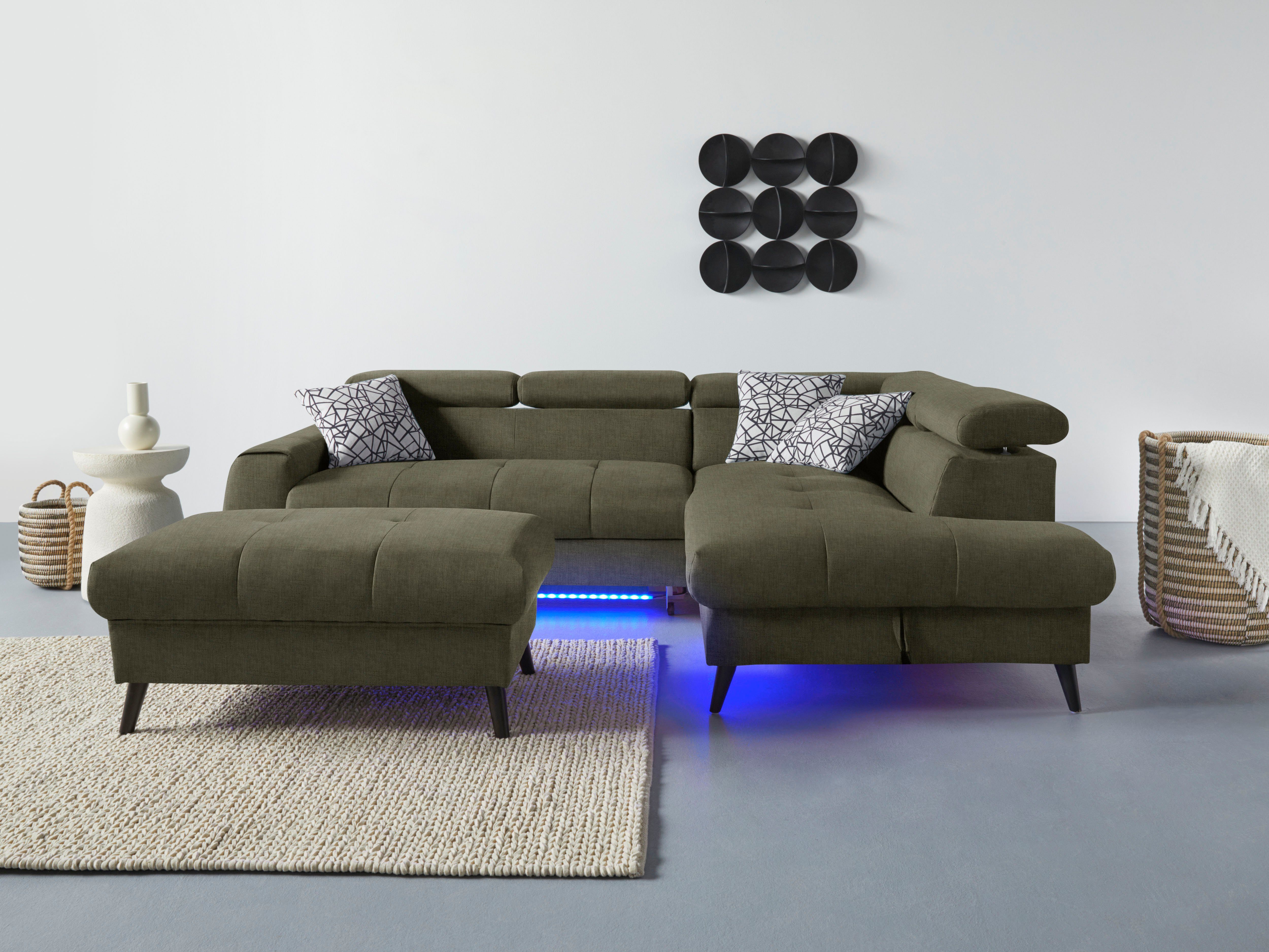 COTTA Ecksofa Mia L-Form mit 3 günstig online kaufen