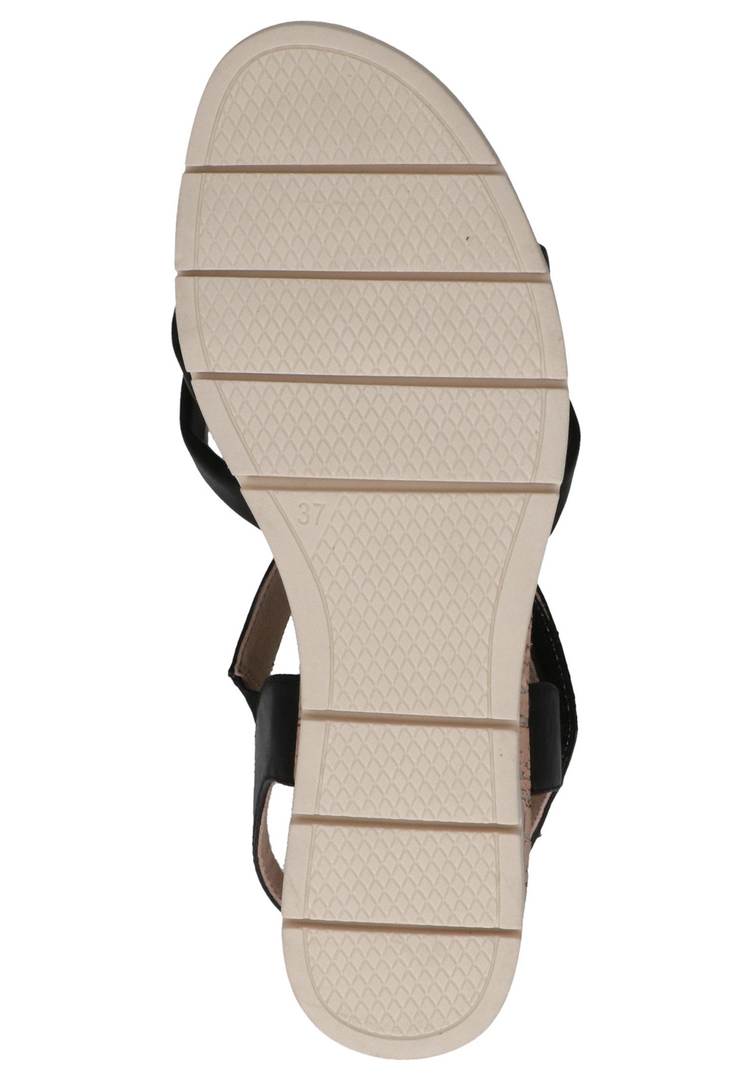 Caprice 9-28709-42 022 Black Nappa Sandale