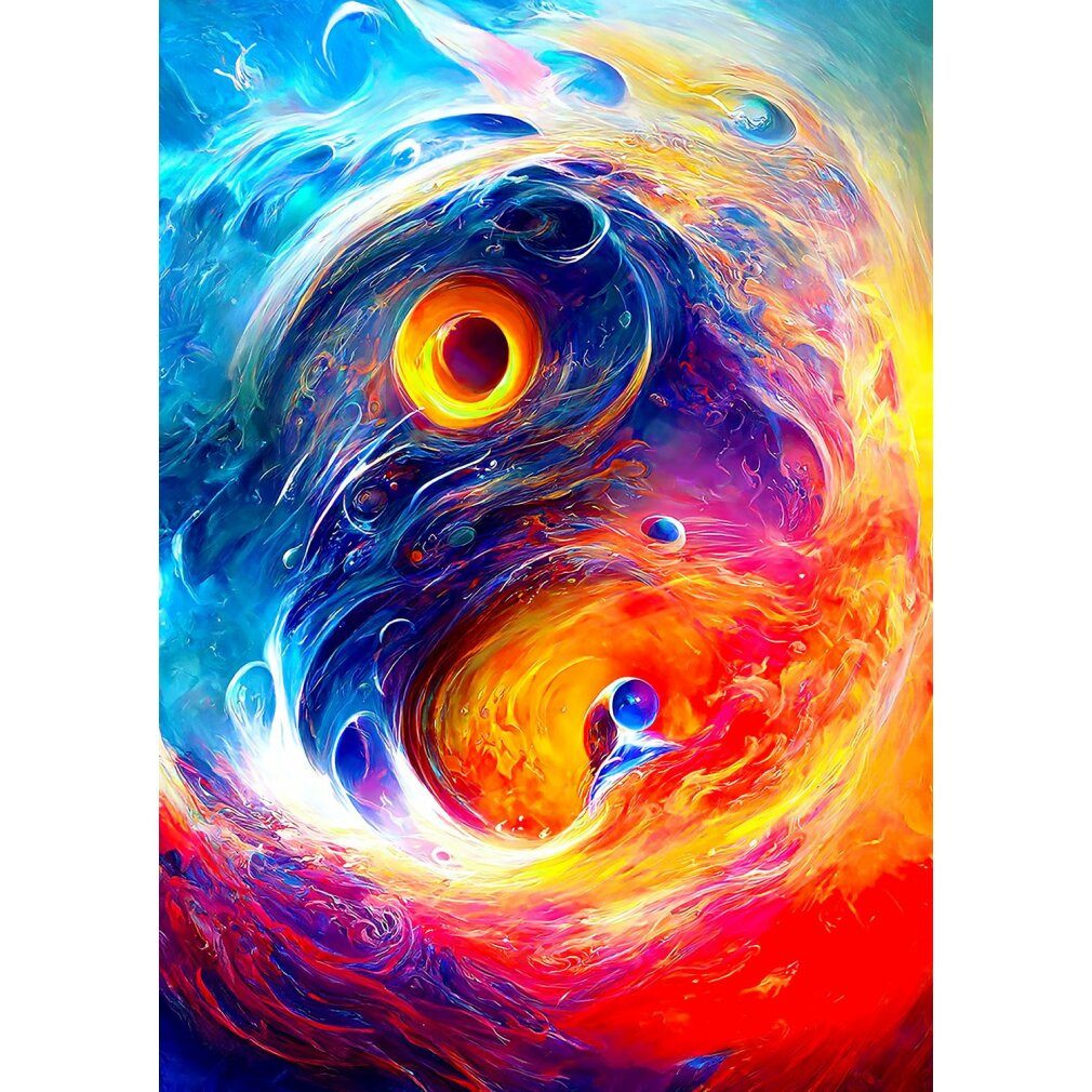 ENJOY Puzzle Puzzle ENJOY Puzzle Yin Yang Redux 1000 Teile, Puzzleteile