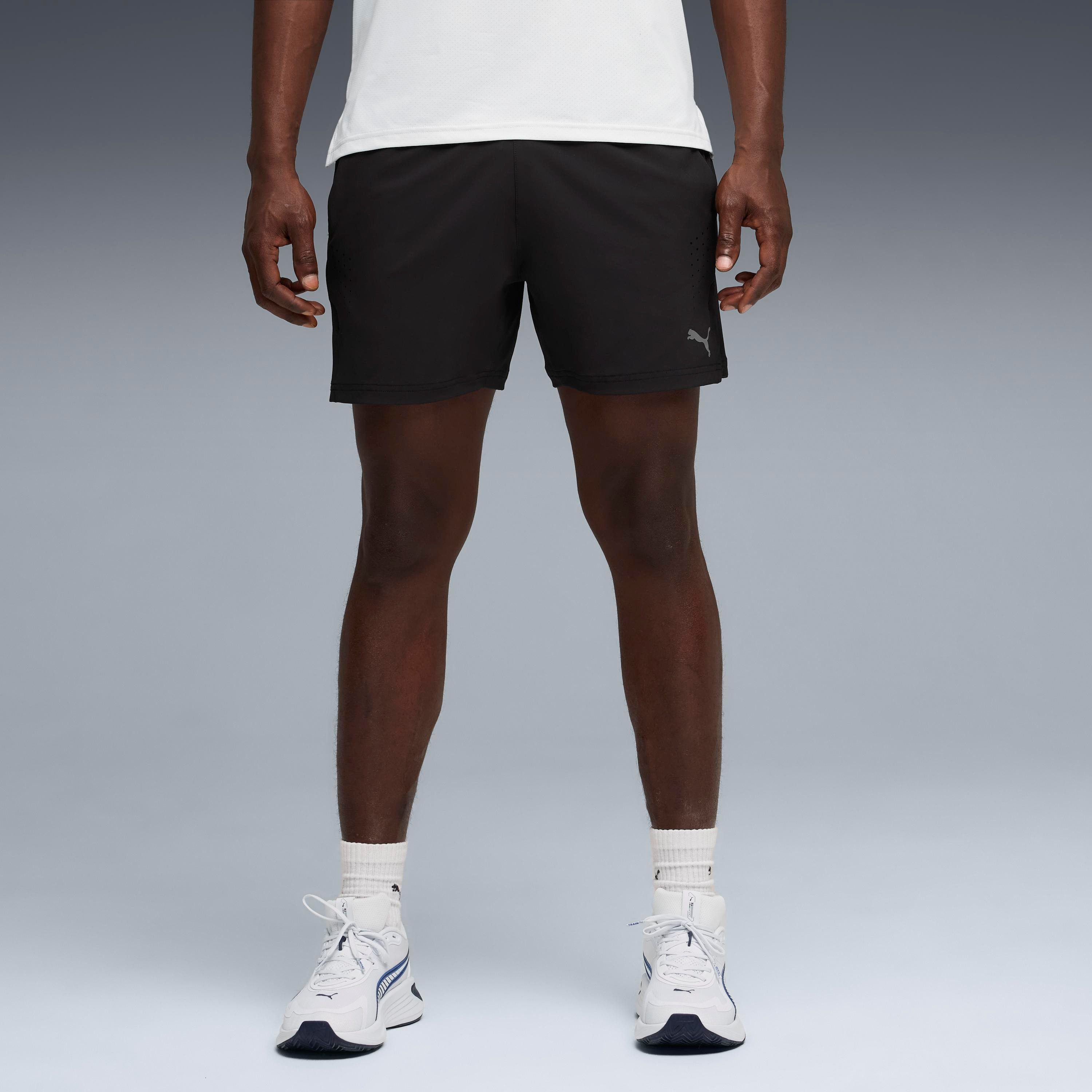 PUMA Trainingsshorts M PWRMODE 5 WOVEN SHORT für intensive Trainingseinheiten, mit DRYELITE Technologie