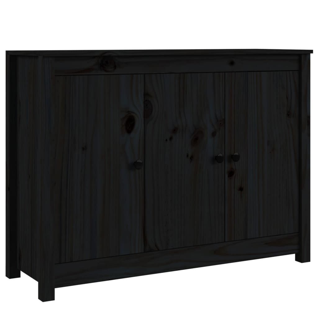 vidaXL Sideboard Sideboard Schwarz 100x35x74 cm günstig online kaufen