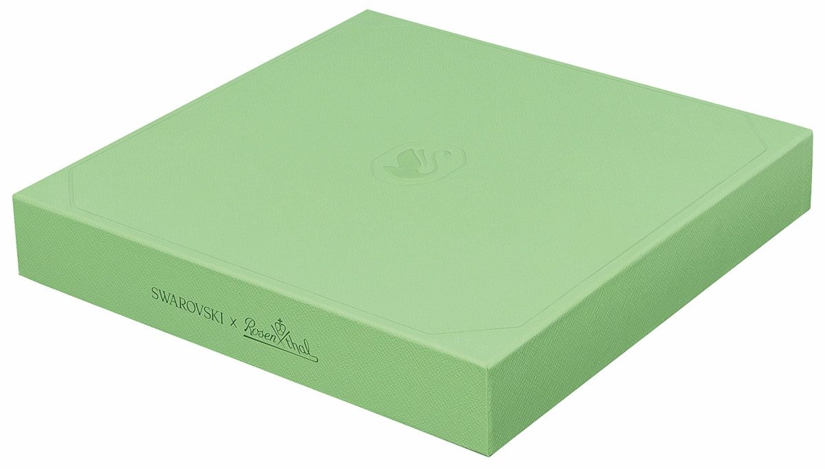 Swarovski Speiseteller Signum Fern Platzteller 33 cm, Teller Flach