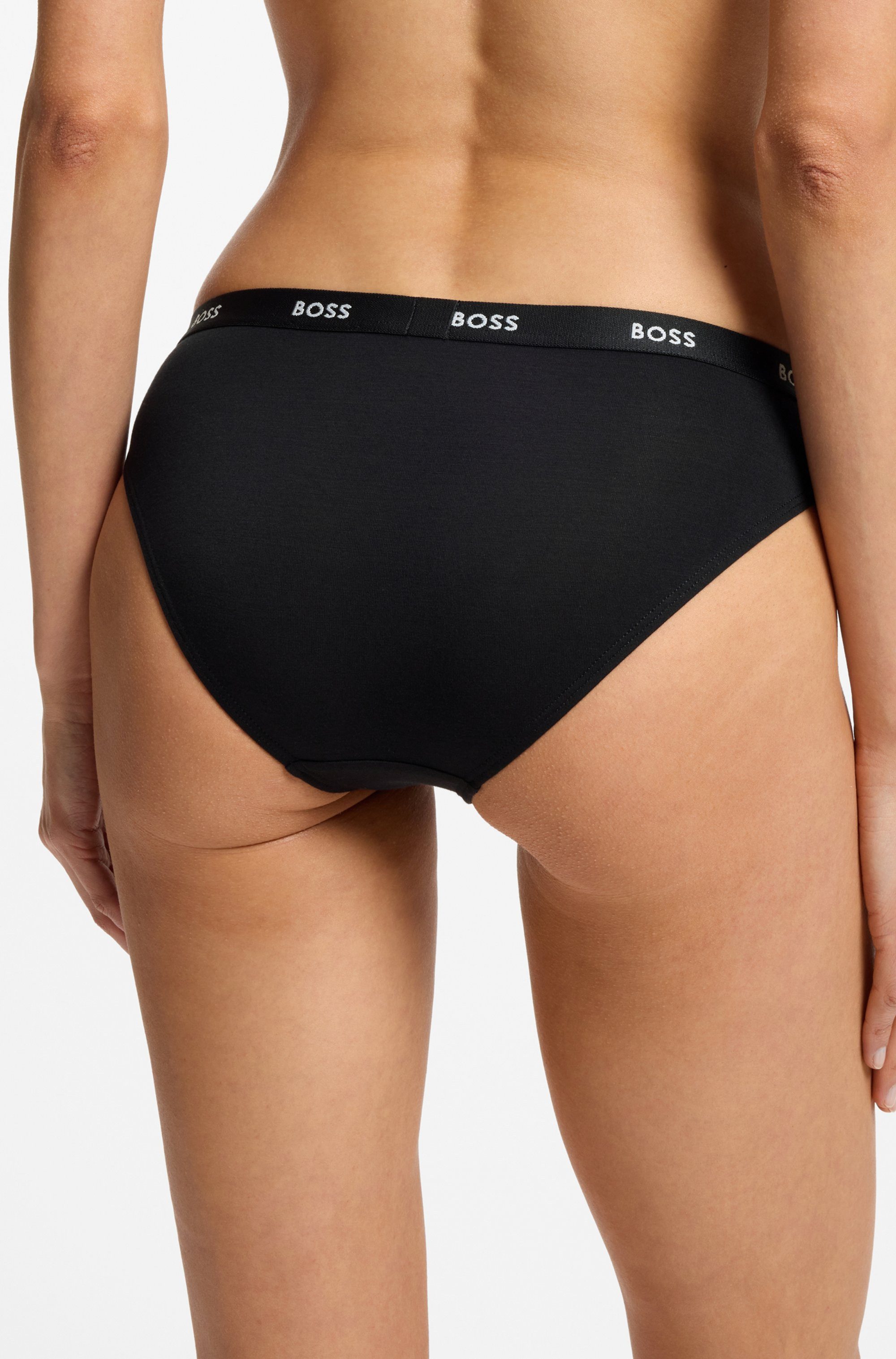 BOSS Slip BRIEF CI mit BOSS Schriftzug auf dem Bund