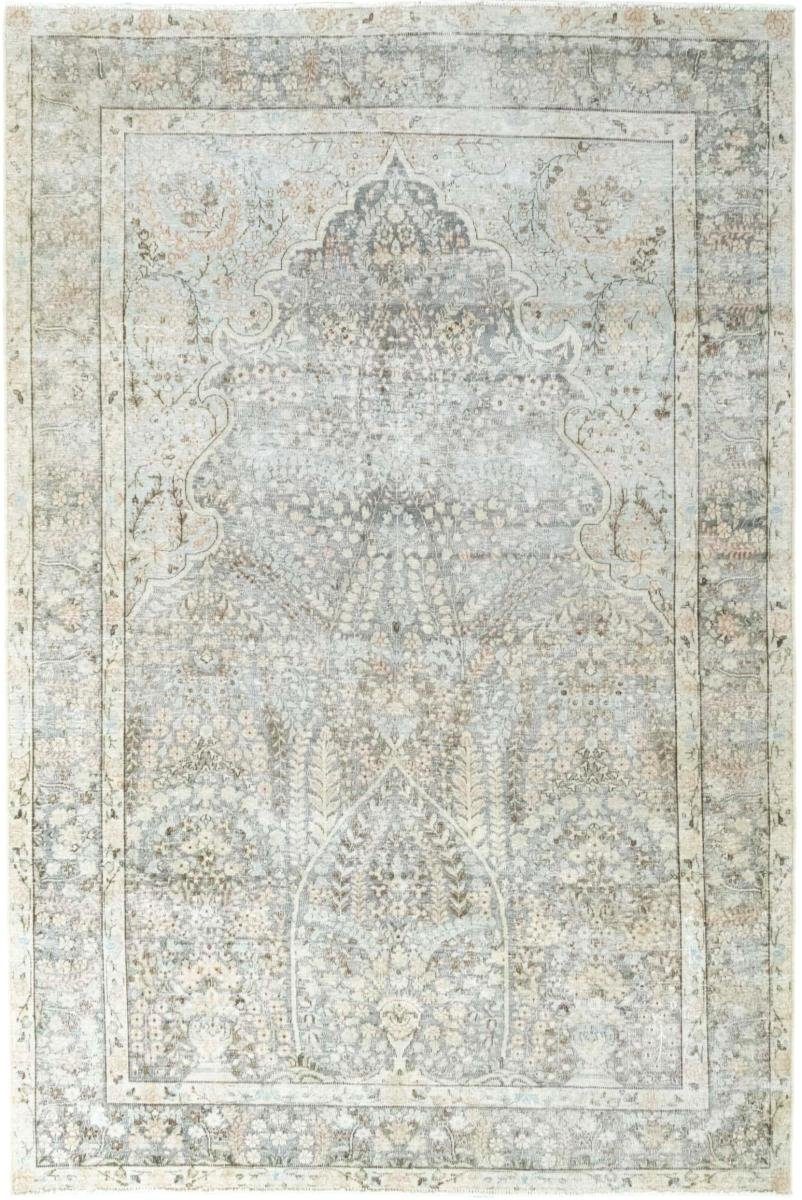 Orientteppich Kerman Patina 151x235 Handgeknüpfter Orientteppich / Perserteppich, Nain Trading, rechteckig, Höhe: 12 mm