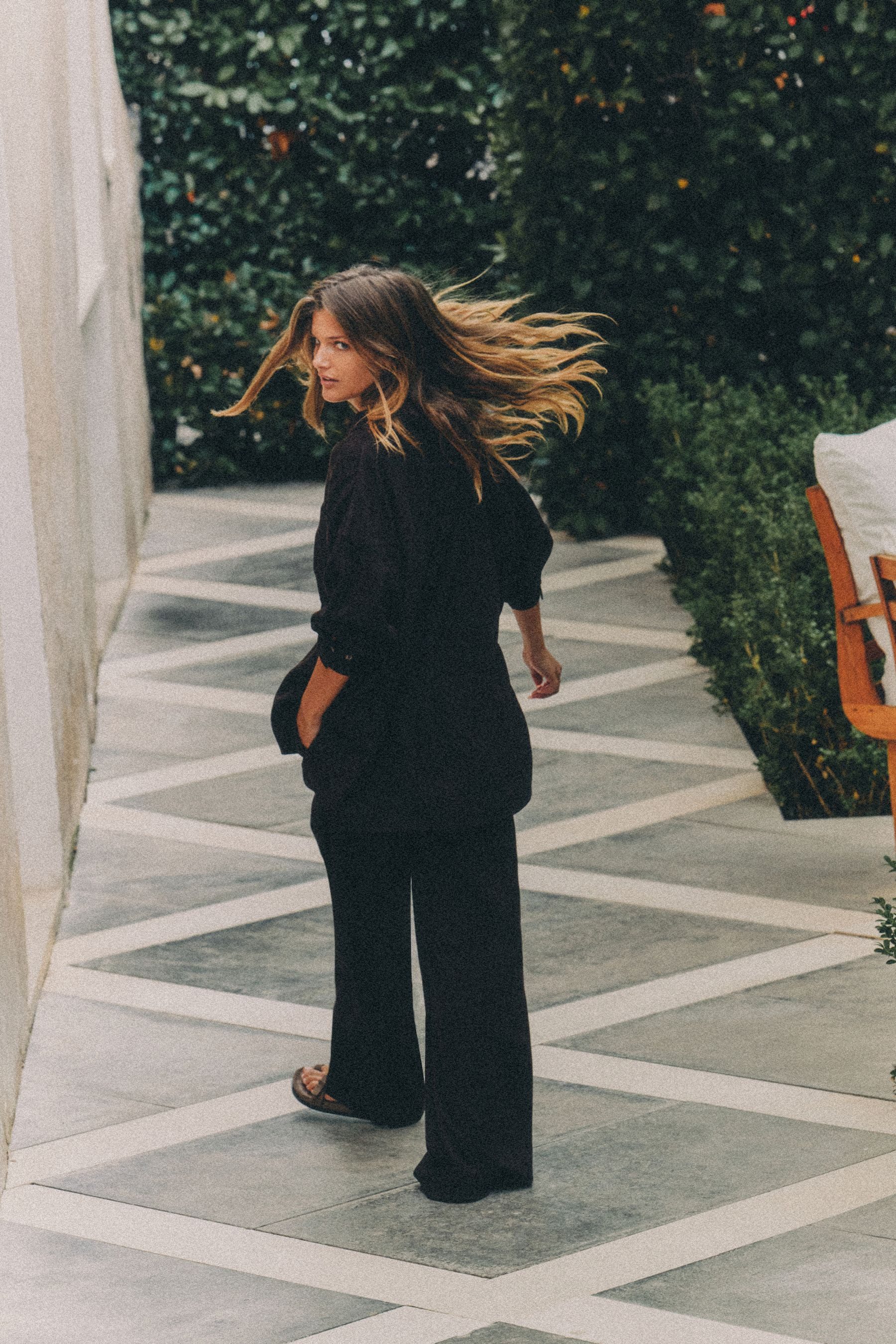 The Set Hosenanzug The Set Hemd und Hose im 2-teiligen Co-ord-Set (2-tlg)