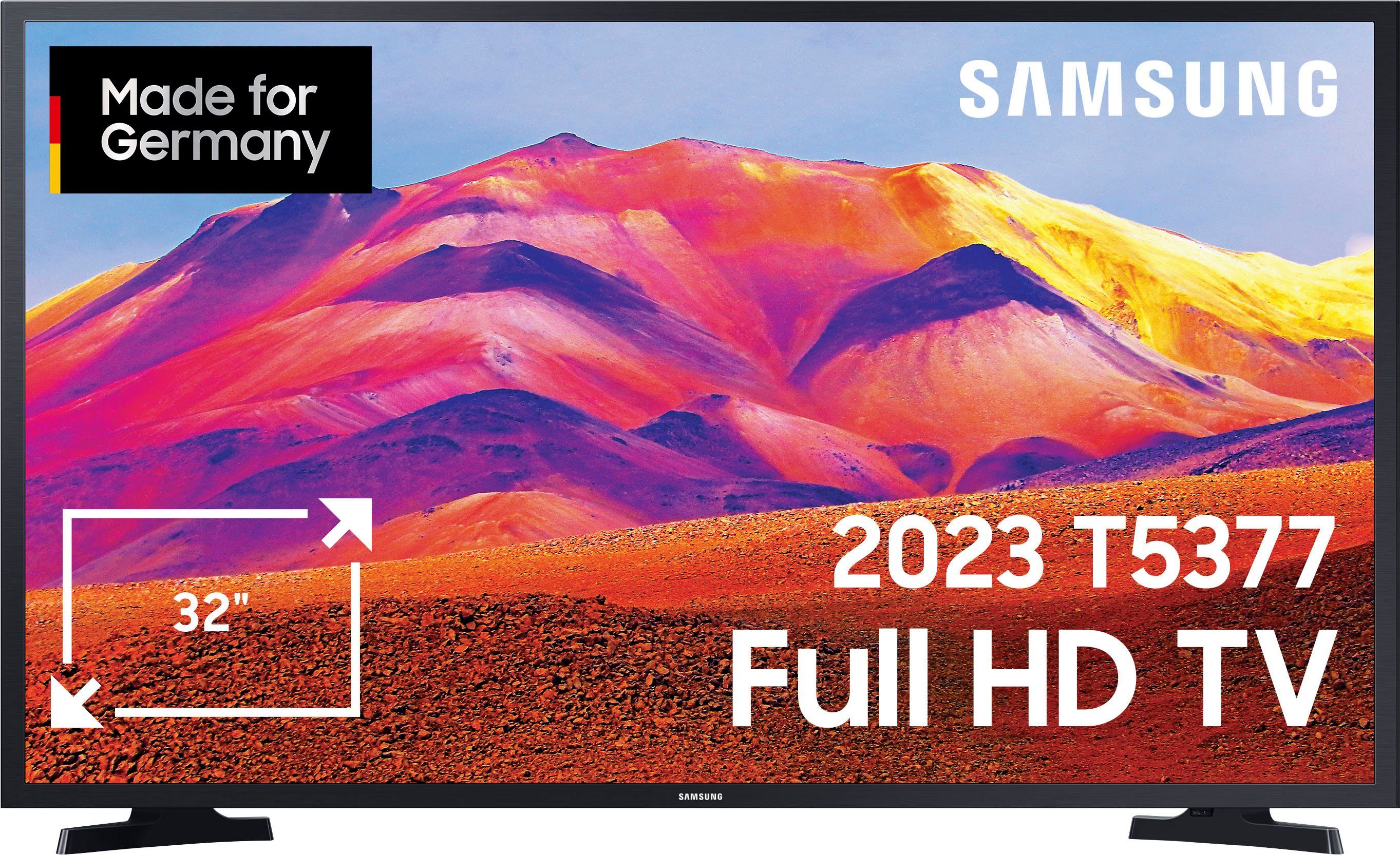 Samsung GU32T5379CD LED-Fernseher (80 cm/32 Zoll, Smart-TV, PurColor,HDR,Contrast  Enhancer)