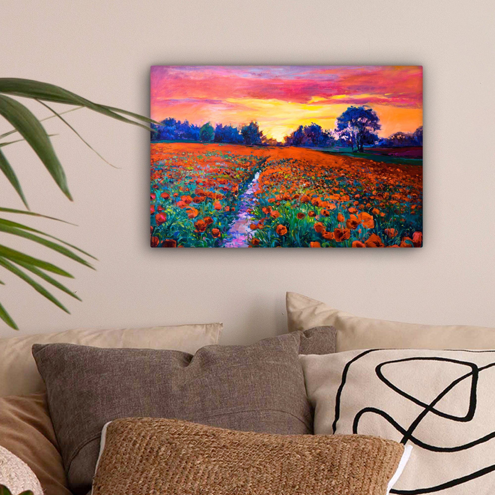OneMillionCanvasses® Leinwandbild Malerei - Natur - günstig online kaufen