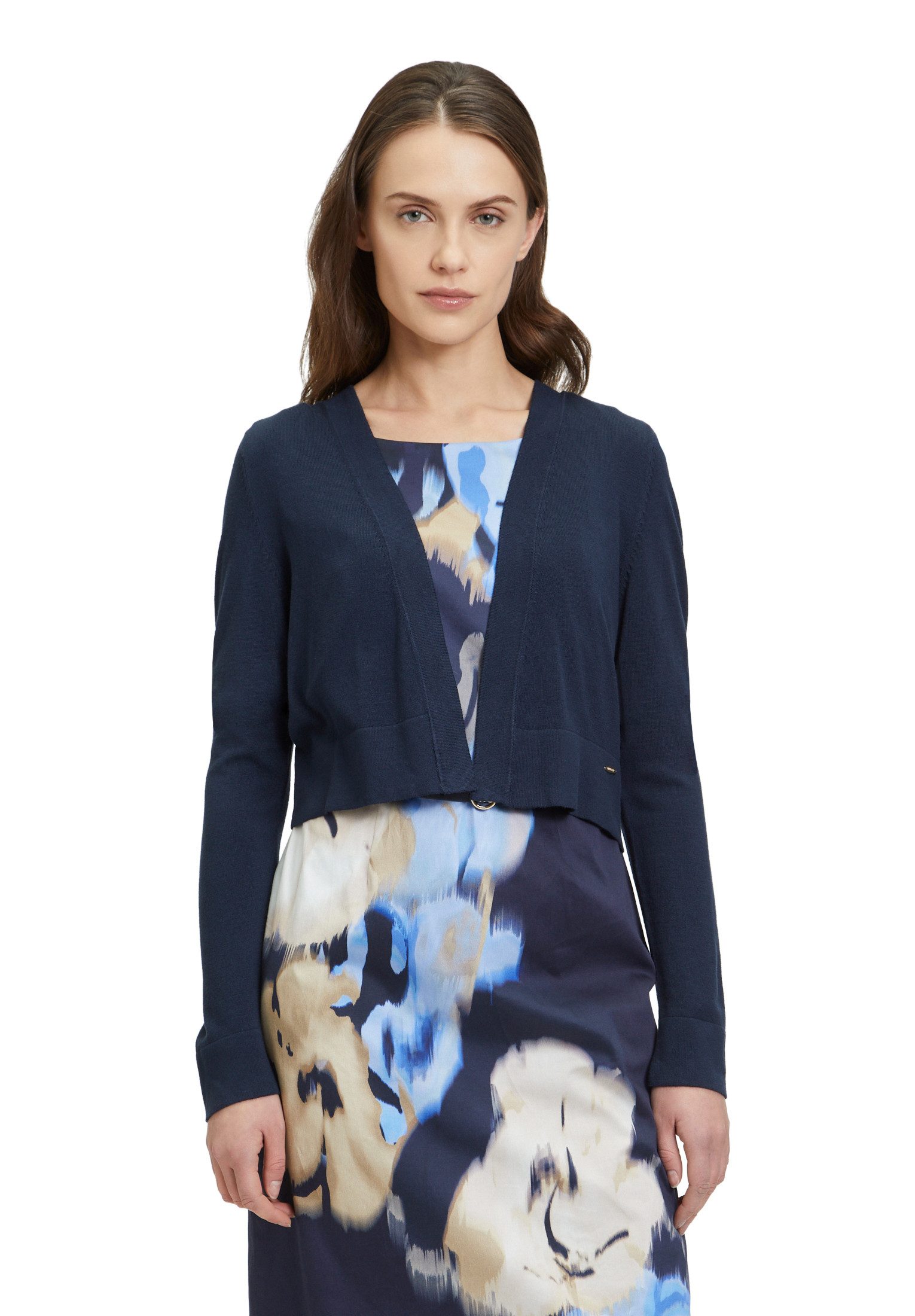 Strickjacke Betty & Co Strick-Cardigan ohne Verschluss