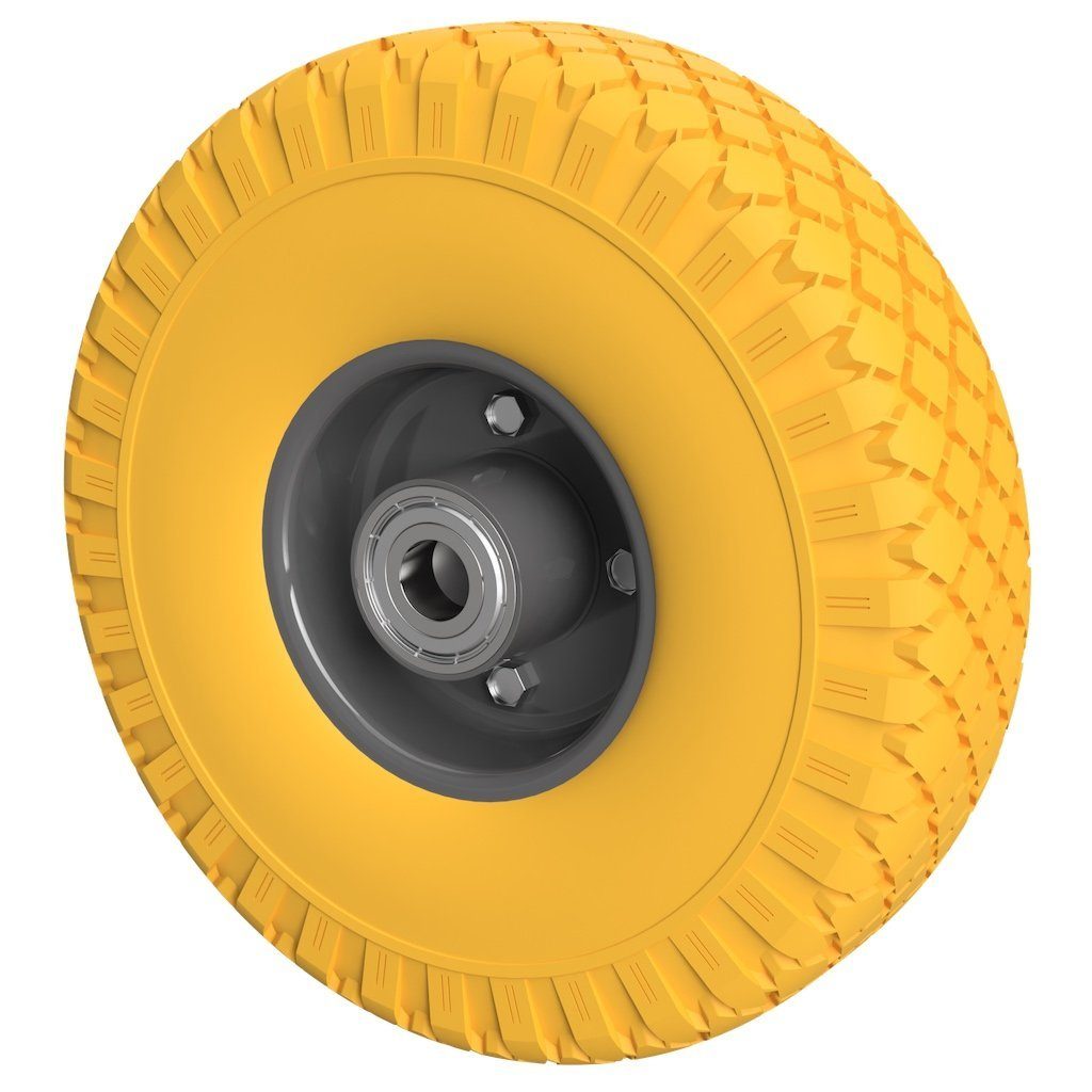 Sackkarren-Rad PU Rad Ø 260 mm 3.00-4 Kugellager Sackkarren Bollerwagen Ersatzrad