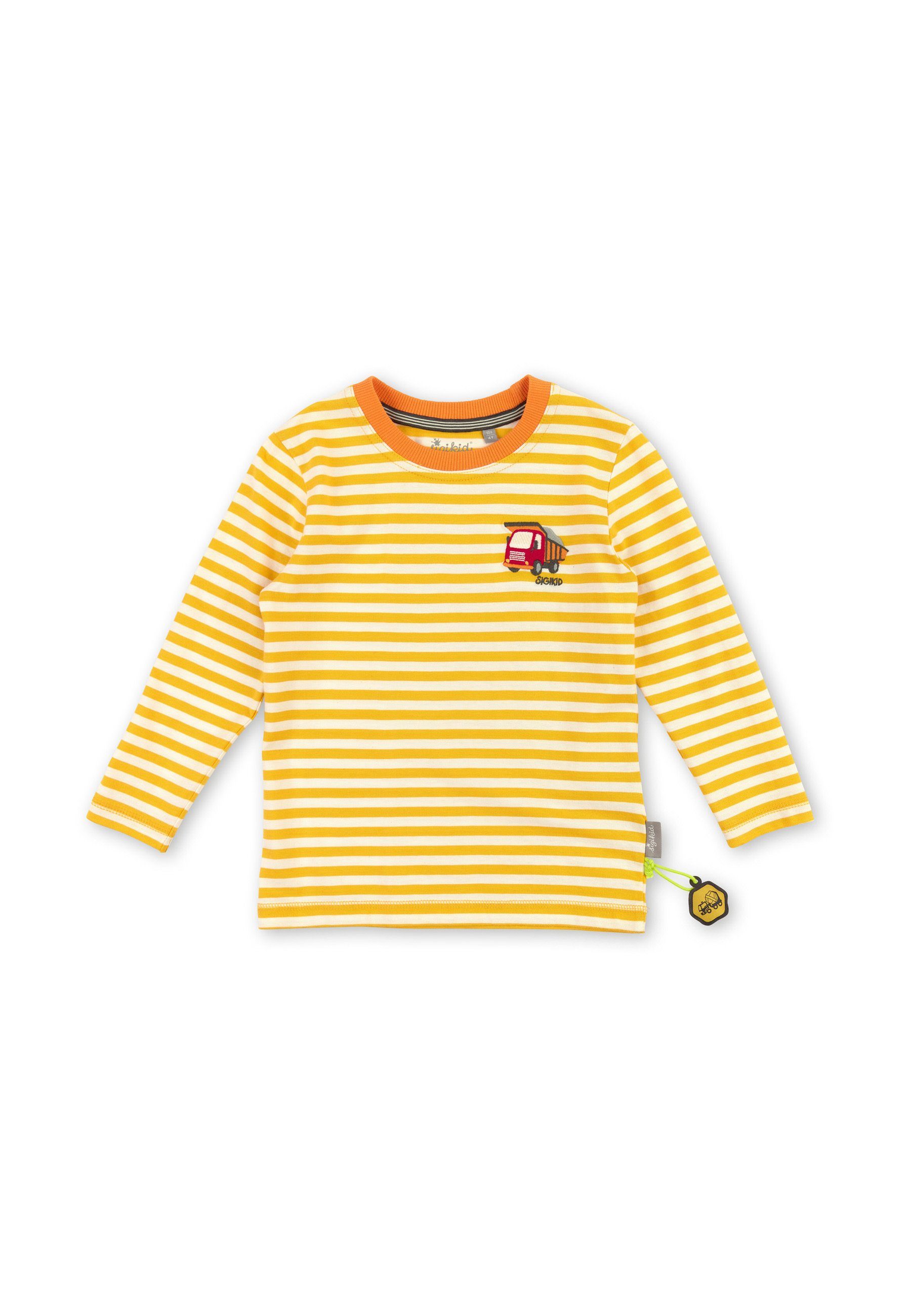 Sigikid Langarmshirt Kindershirt (1-tlg) gelb Langarmshirt
