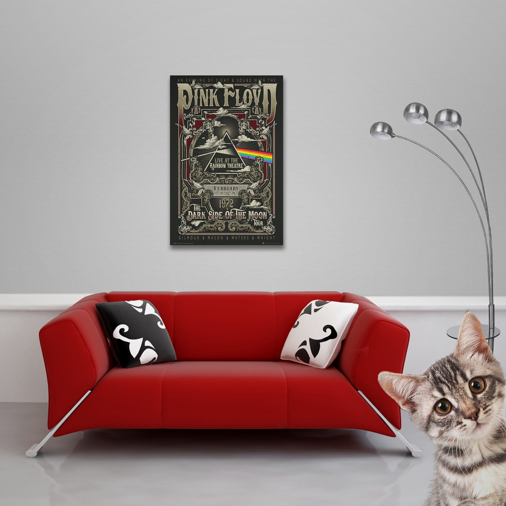 Poster Pink Floyd - Poster - Rainbow Theatre