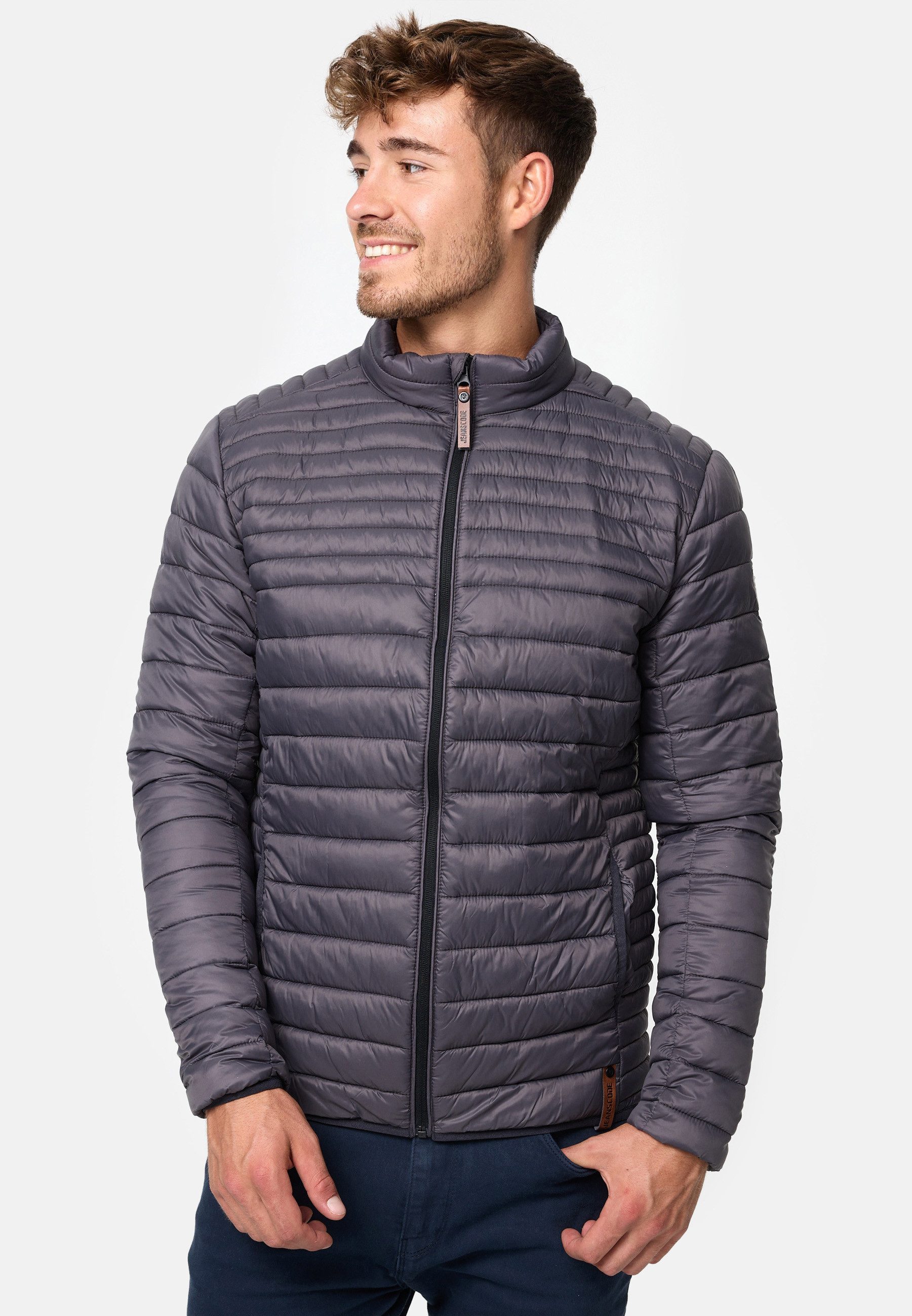 Indicode Sommerjacke Islington Steppjacke mit Stehkragen günstig online kaufen