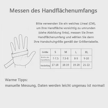 GelldG Multisporthandschuhe Touchscreen Handschuhe Radsporthandschuhe Herren Damen rutschfest