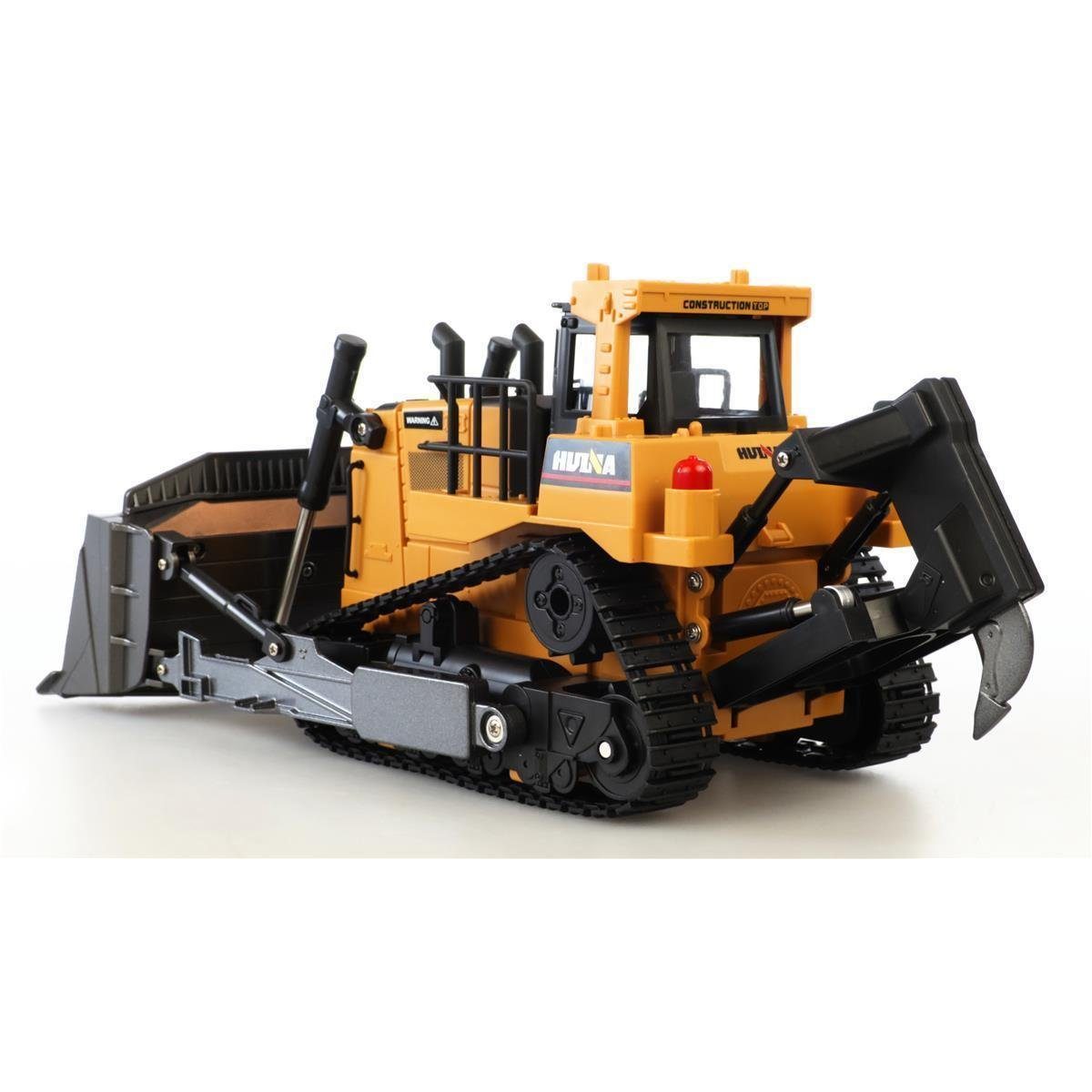 efaso RC-Bagger Amewi 22518 Planierraupe 1:24 Scale 2,4GHz RTR, Kräftiger Antrien, sehr robust, ideal für den Ausseneinsatz