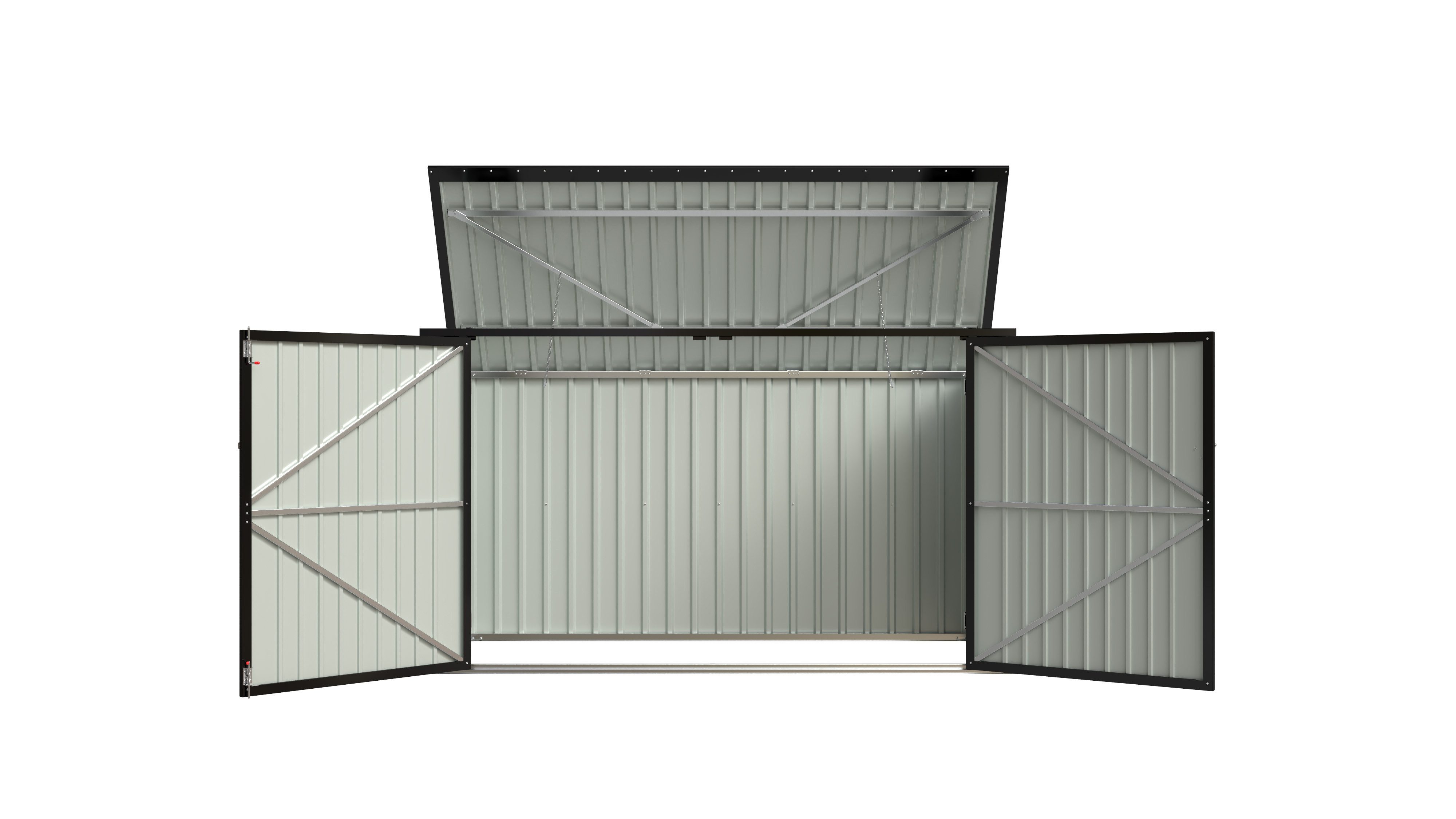 KONIFERA Mülltonnenbox Oviedo, BxTxH: 233x105x133 cm