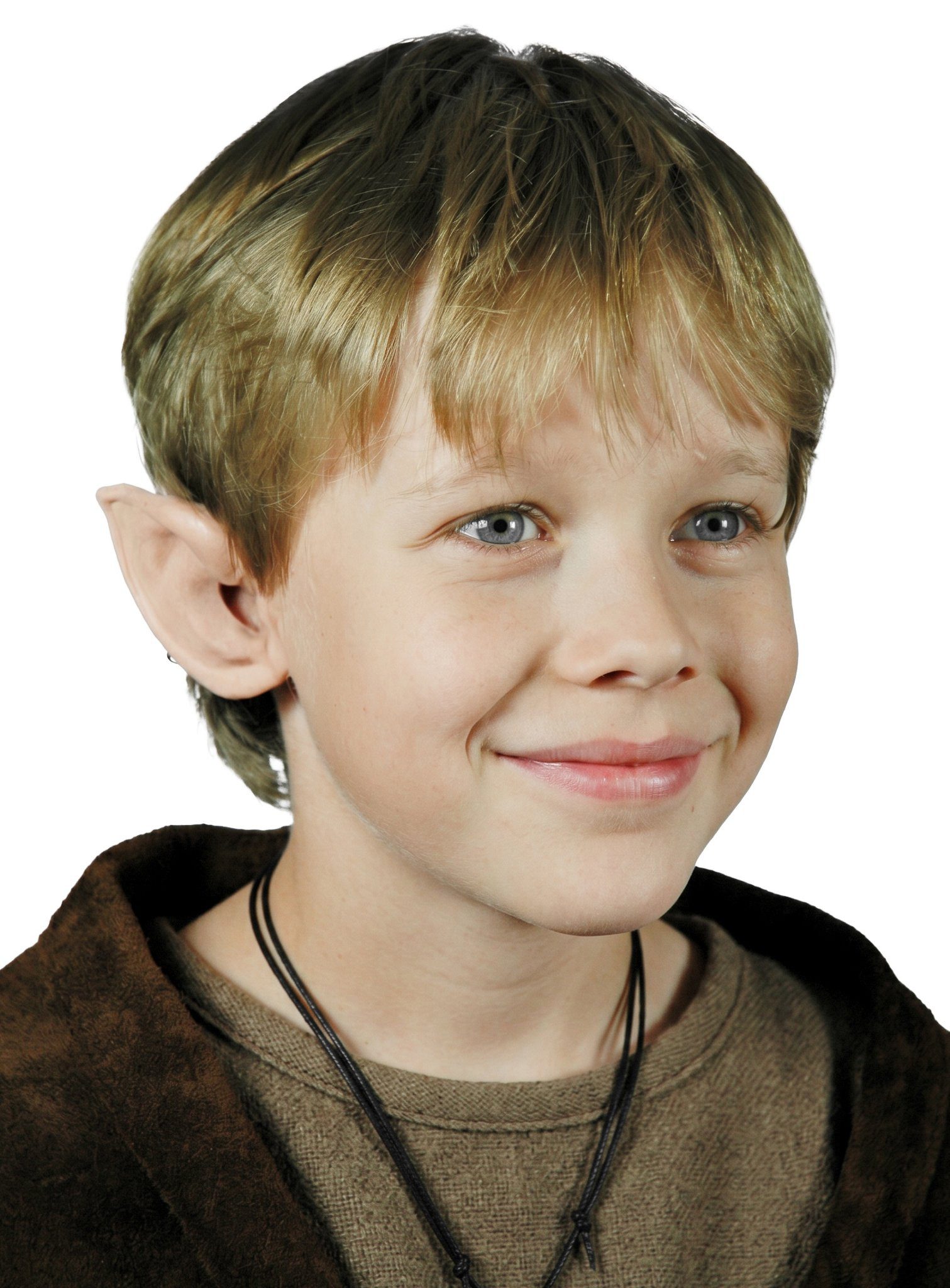 Wizardo Kostüm Kleine Elfenohren für Kinder, Diese Elfenohren könnten so in 'Der Herr der Ringe' zu sehen sein. Ei