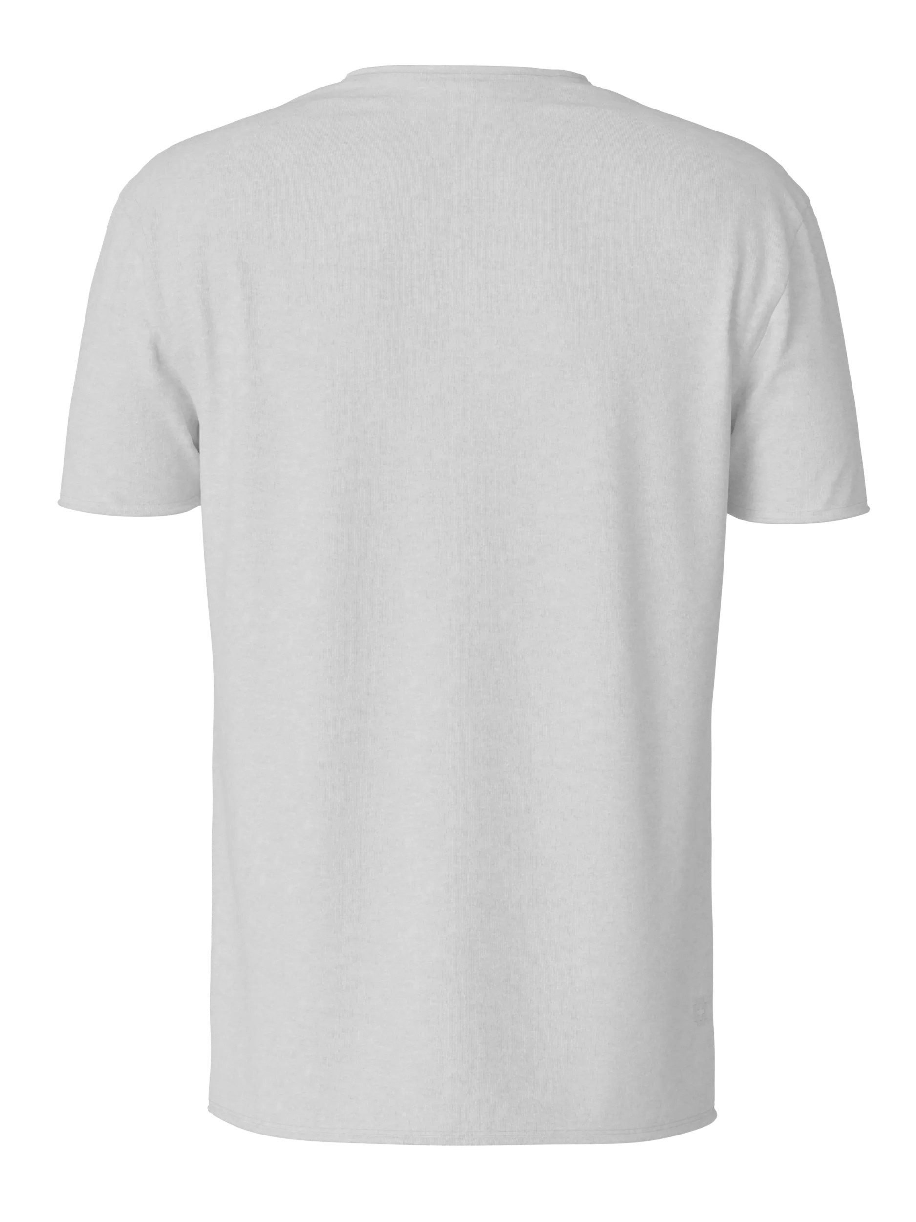 Strellson T-Shirt Tyler Saumabschluss mit offener Rollkante