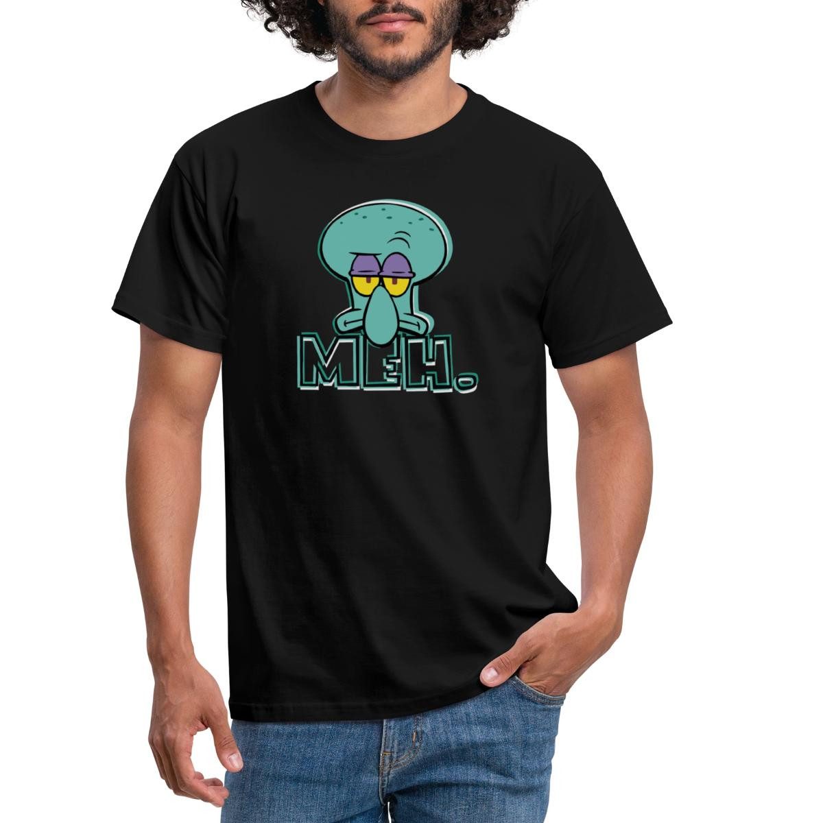 Spreadshirt T-Shirt SpongeBob Schwammkopf Thaddäus Q. Tentakel Männer T-Shi günstig online kaufen