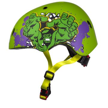 Seven Polska Kinderfahrradhelm Marvel "HULK", Skater, Roller, M: 52-56cm, ab ca. 6 Jahre