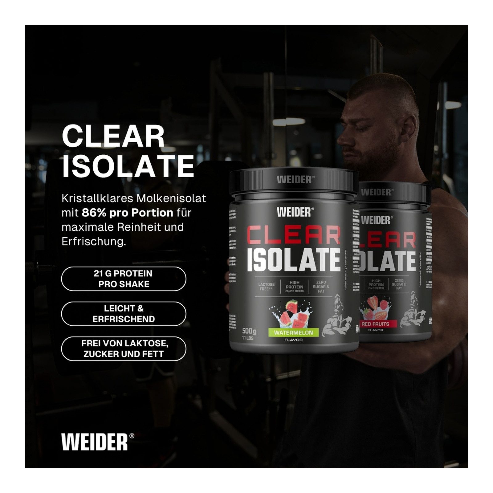 WEIDER® Weider Clear Isolate Pulver