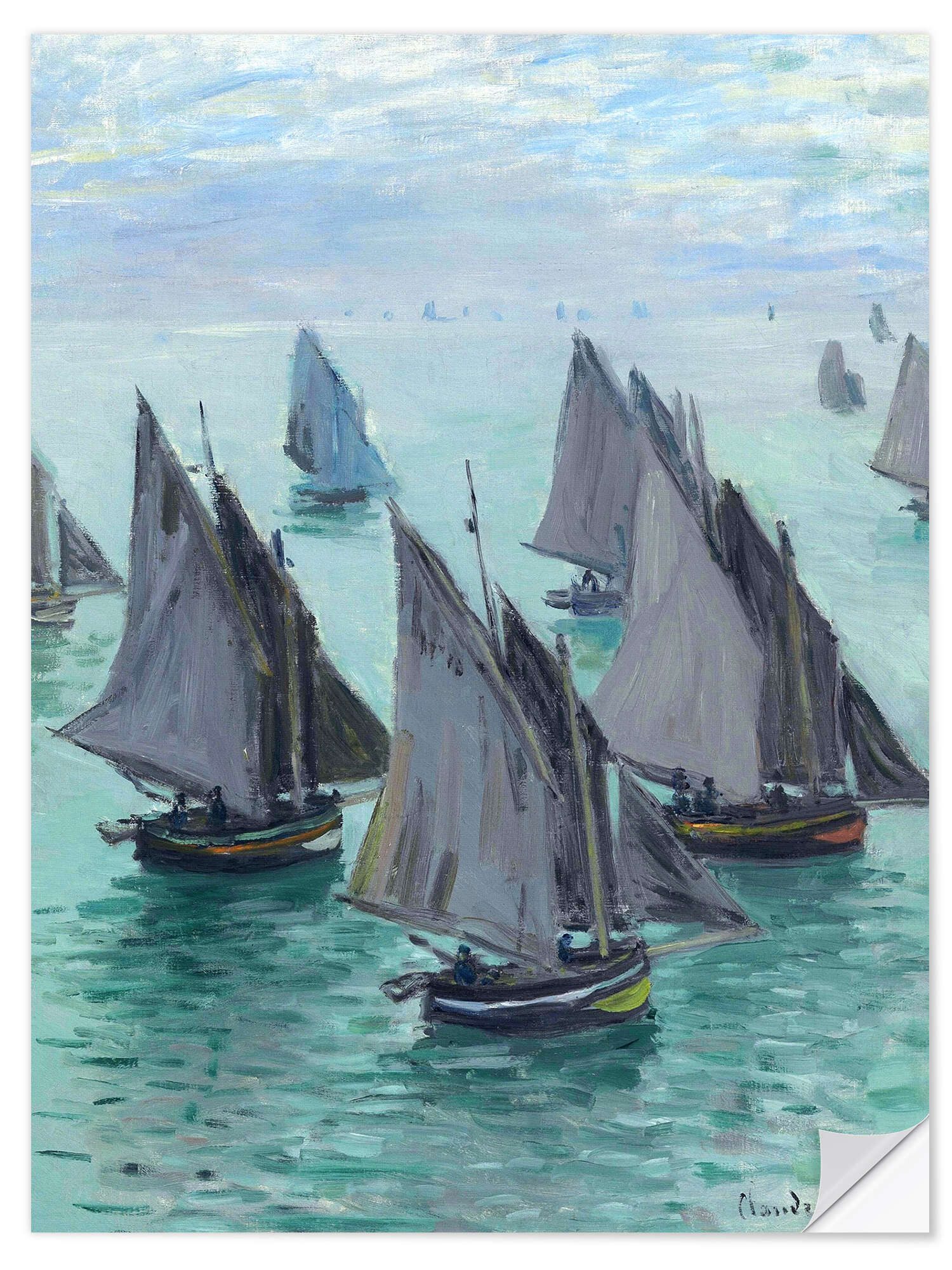 Wandfolie Claude Monet