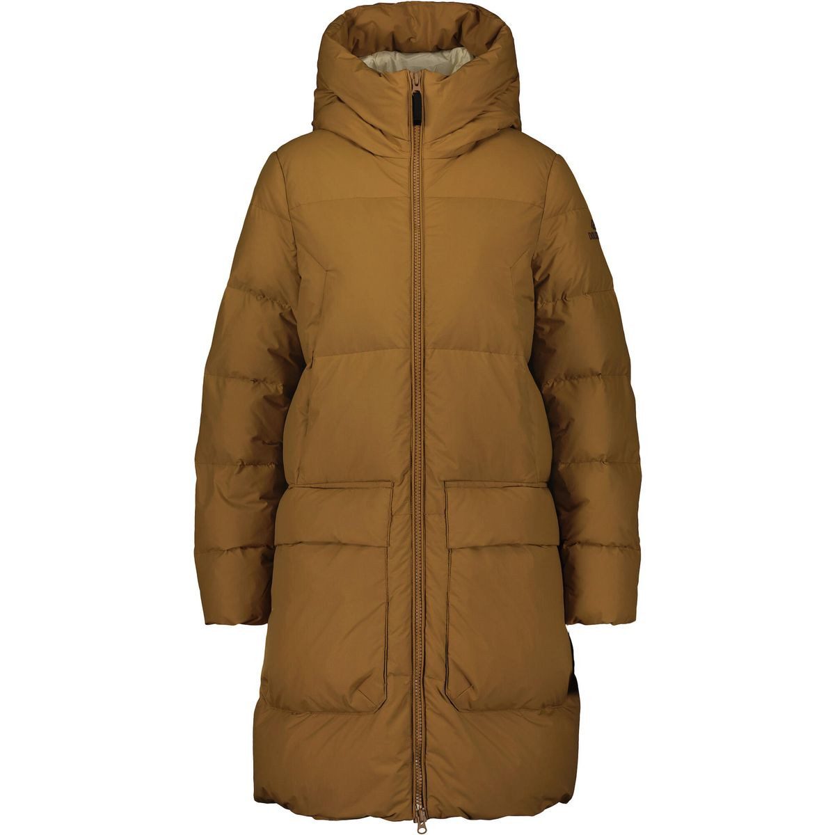 Dolomite Outdoorjacke Coat W's Fitzroy H Warme Daunenjacke mit verstellbarer Kapuze und Beschichtung, ideal