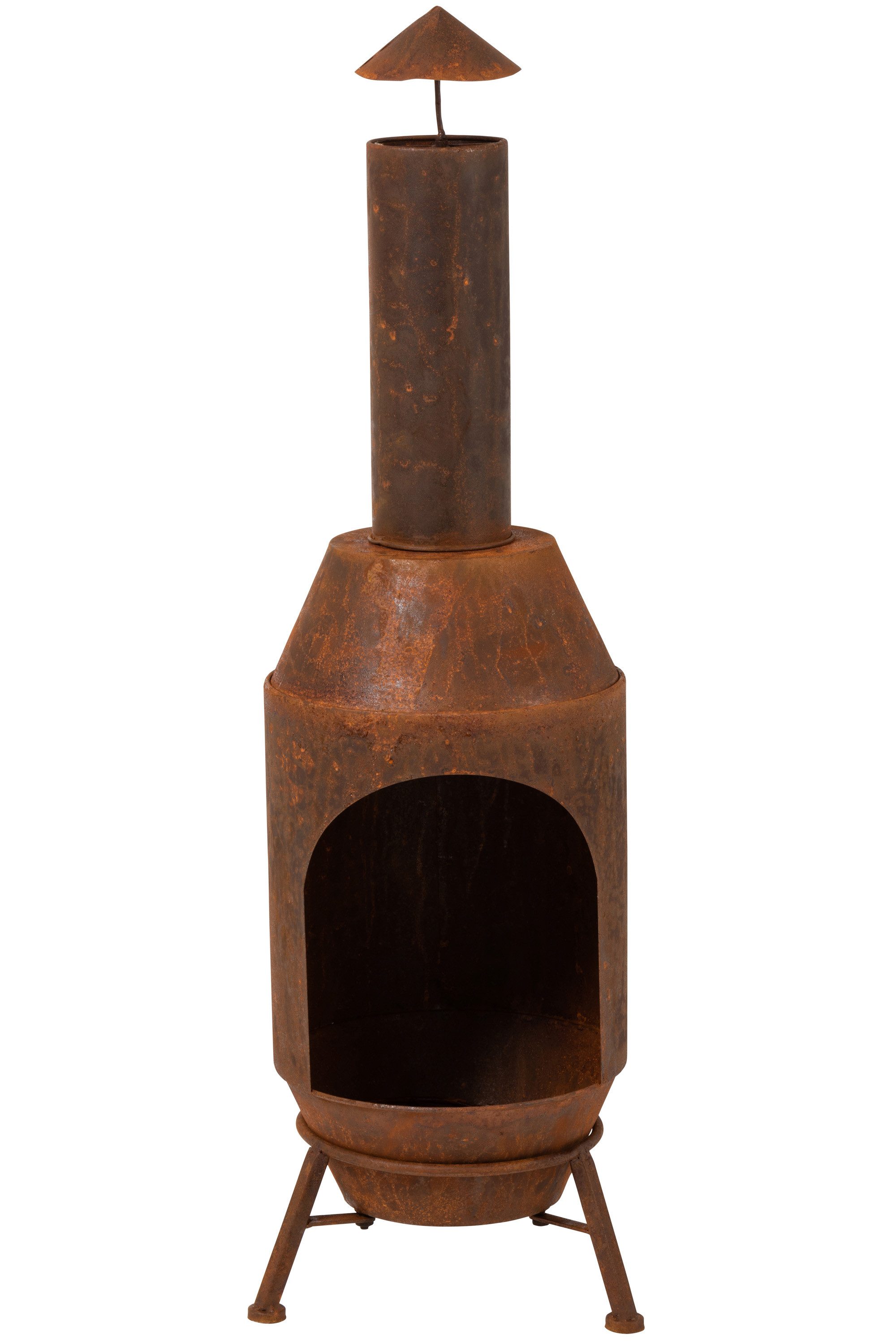 J-line Feuerkorb Holzofen Metall Rost