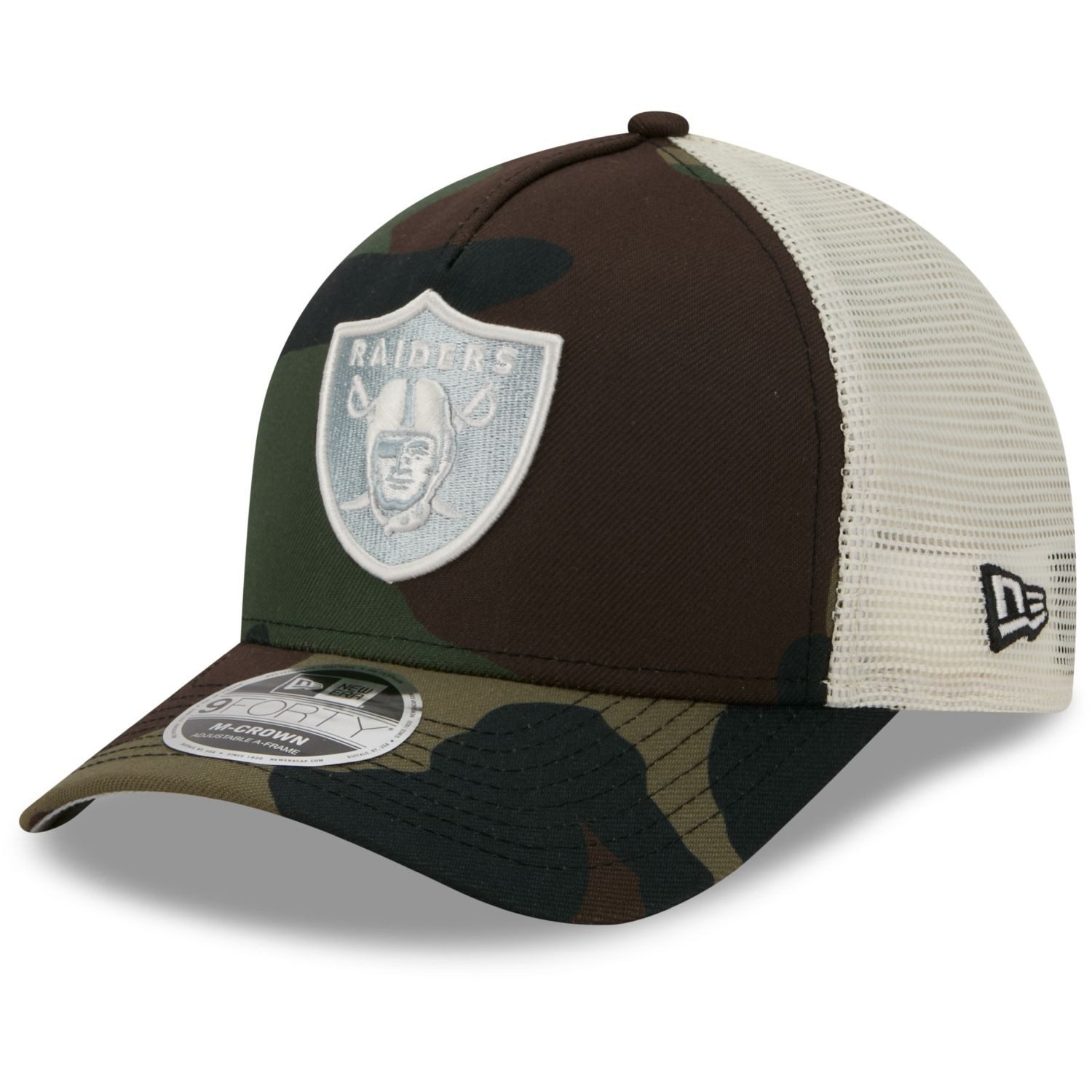 Trucker Cap 9Forty MCrown Trucker SALUTE Las Vegas Raiders