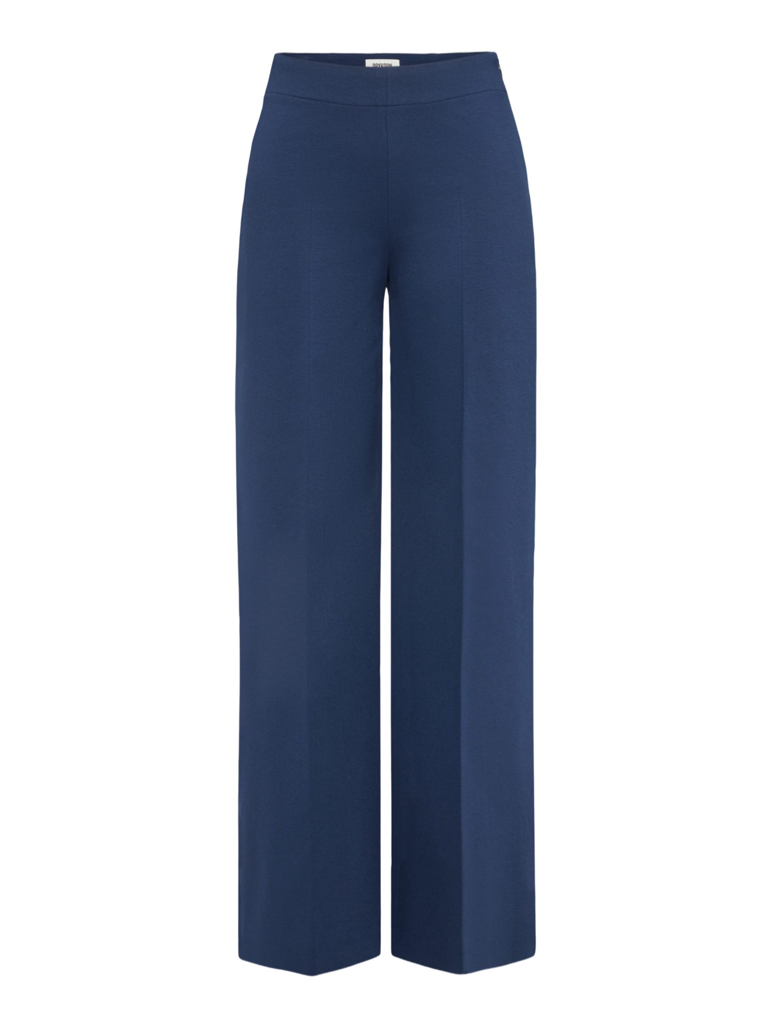 Drykorn Stoffhose blau, Business, Viskose, Unifarben, Gerade, Mittel