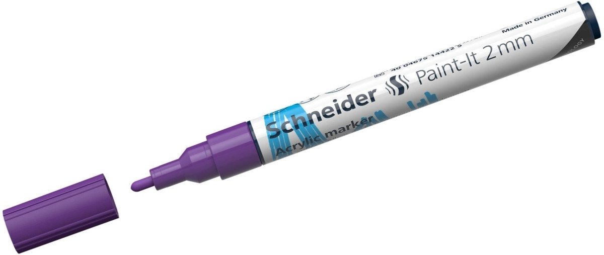 Thumbnail - SCHNEIDER Permanentmarker Acrylmarker Paint-It 310 2mm violett