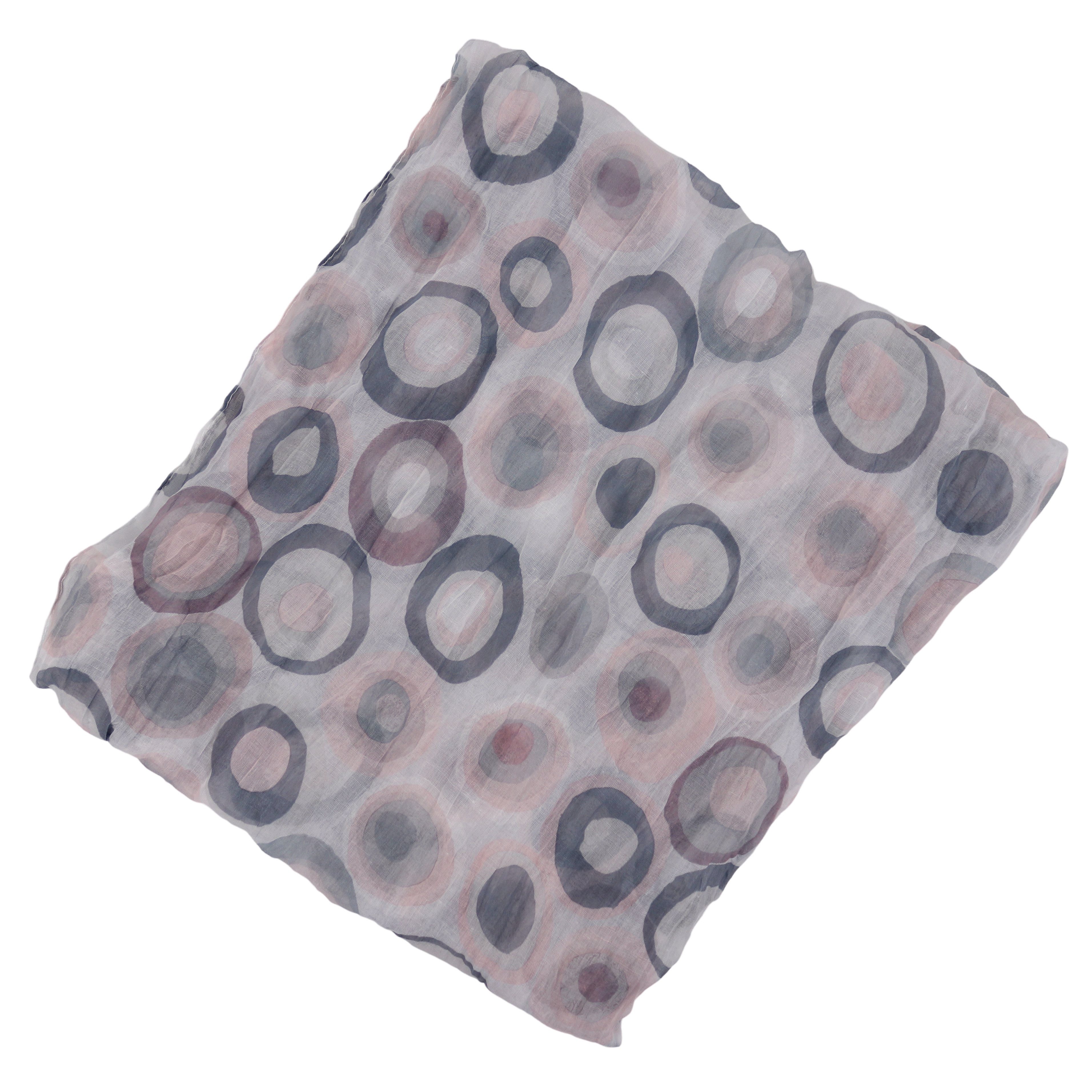 MIRROSI Loop Damen Schal mit Bunt-Muster Weich, Schlauchschal, (zweimal um den Hals wickelbar, ca.45x75cm), Damen Halstuch ideal für Frühling, Sommer oder Herbst